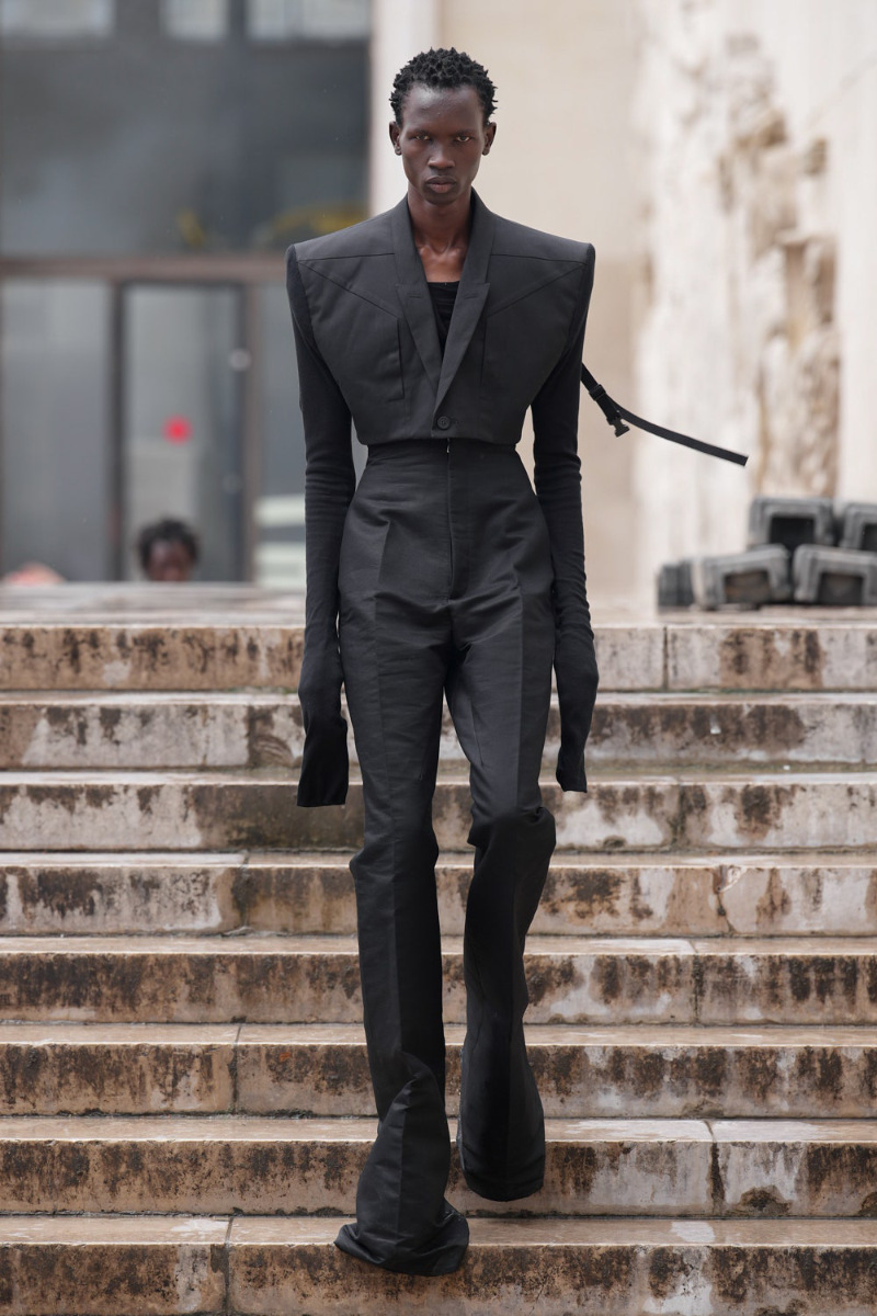Rick Owens' Spring 2024 Collection Is Characteristically Dark