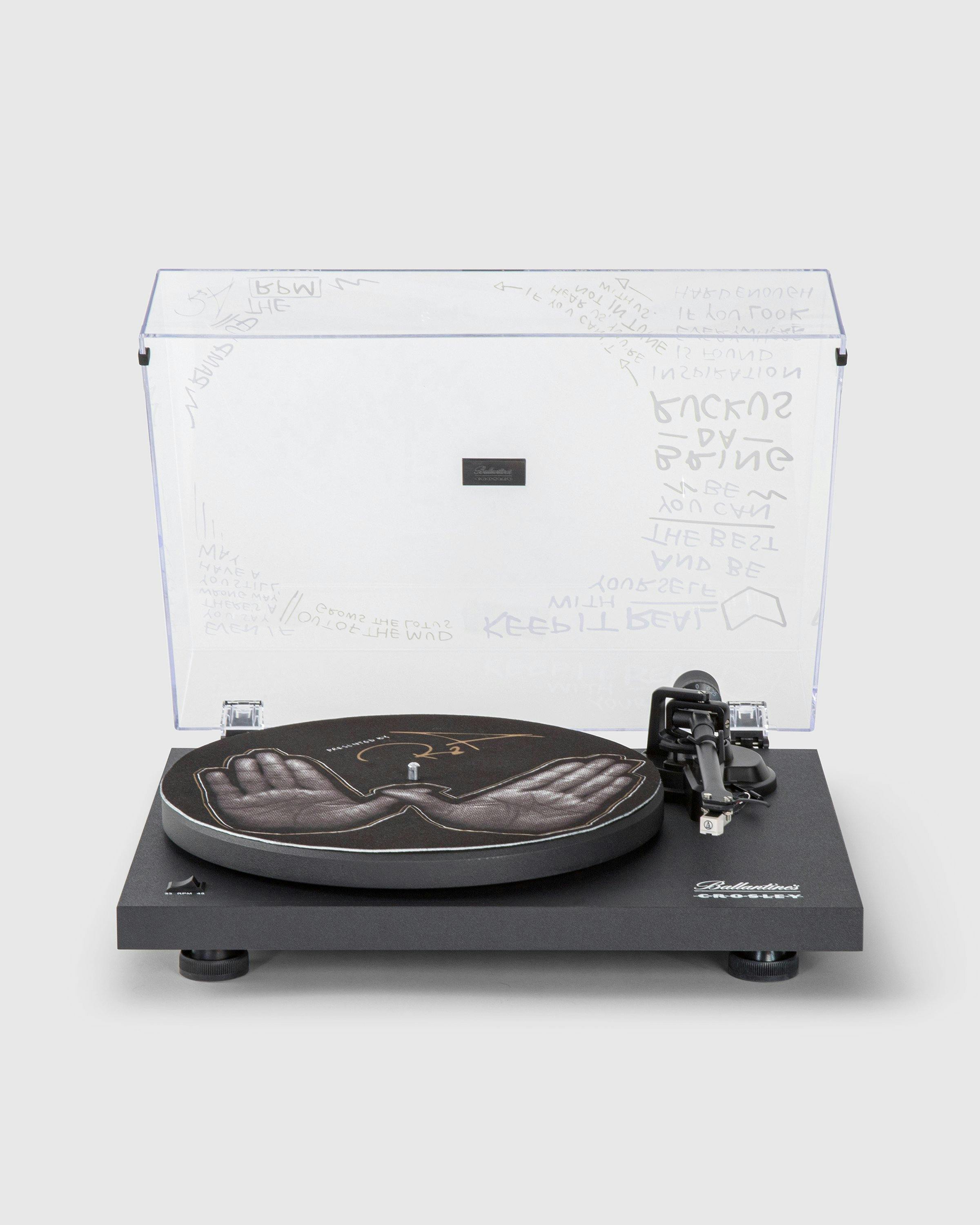 Ballantine's x Crosley - RZA C6 Record Player Black - Lifestyle - Black - Image 1