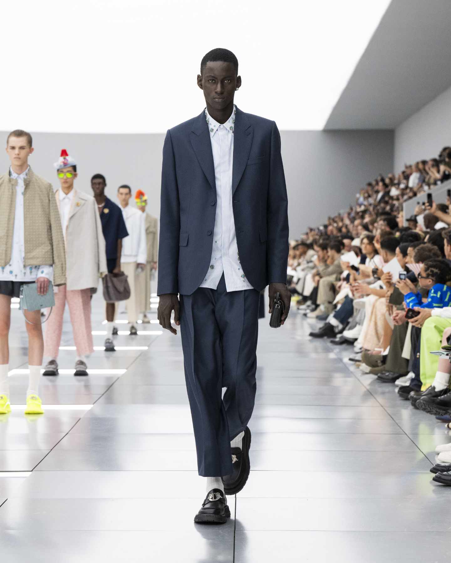 Trap Doors & Giant Hats at Dior's SS24 Menswear Collection