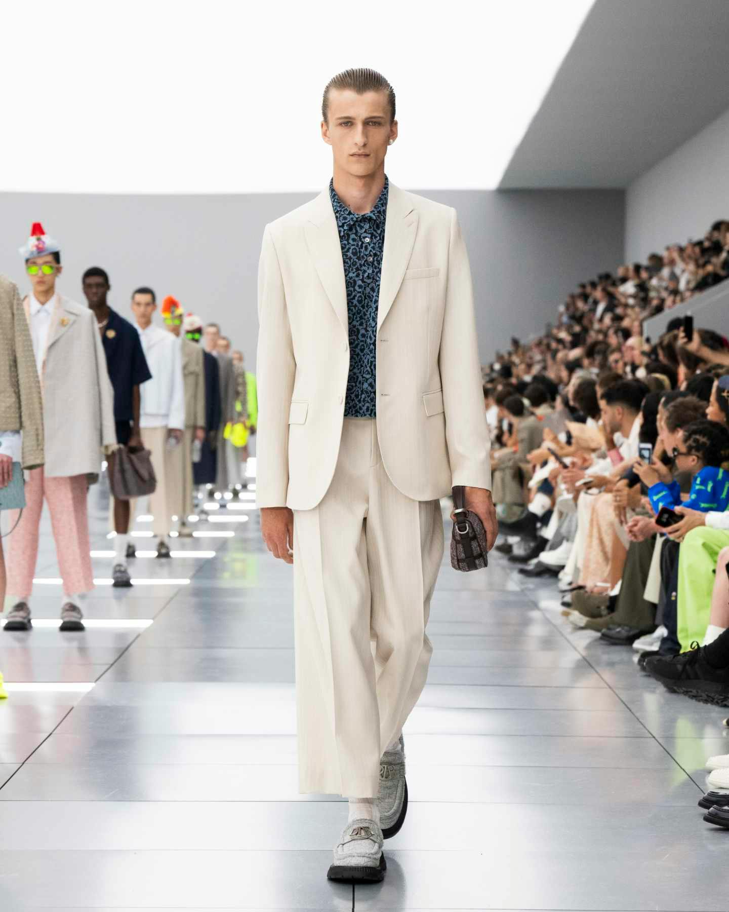 Trap Doors & Giant Hats at Dior's SS24 Menswear Collection