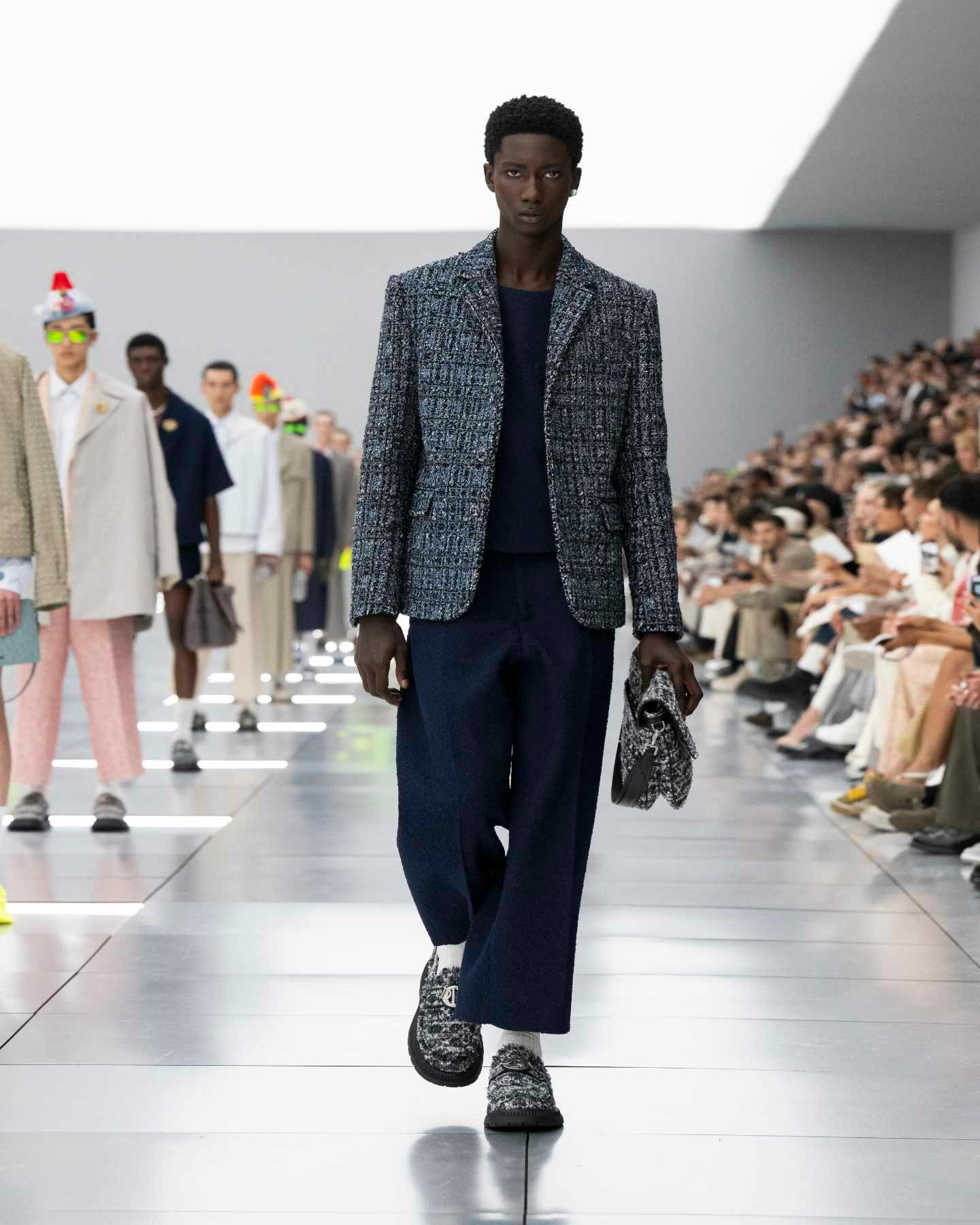 Trap Doors & Giant Hats at Dior's SS24 Menswear Collection