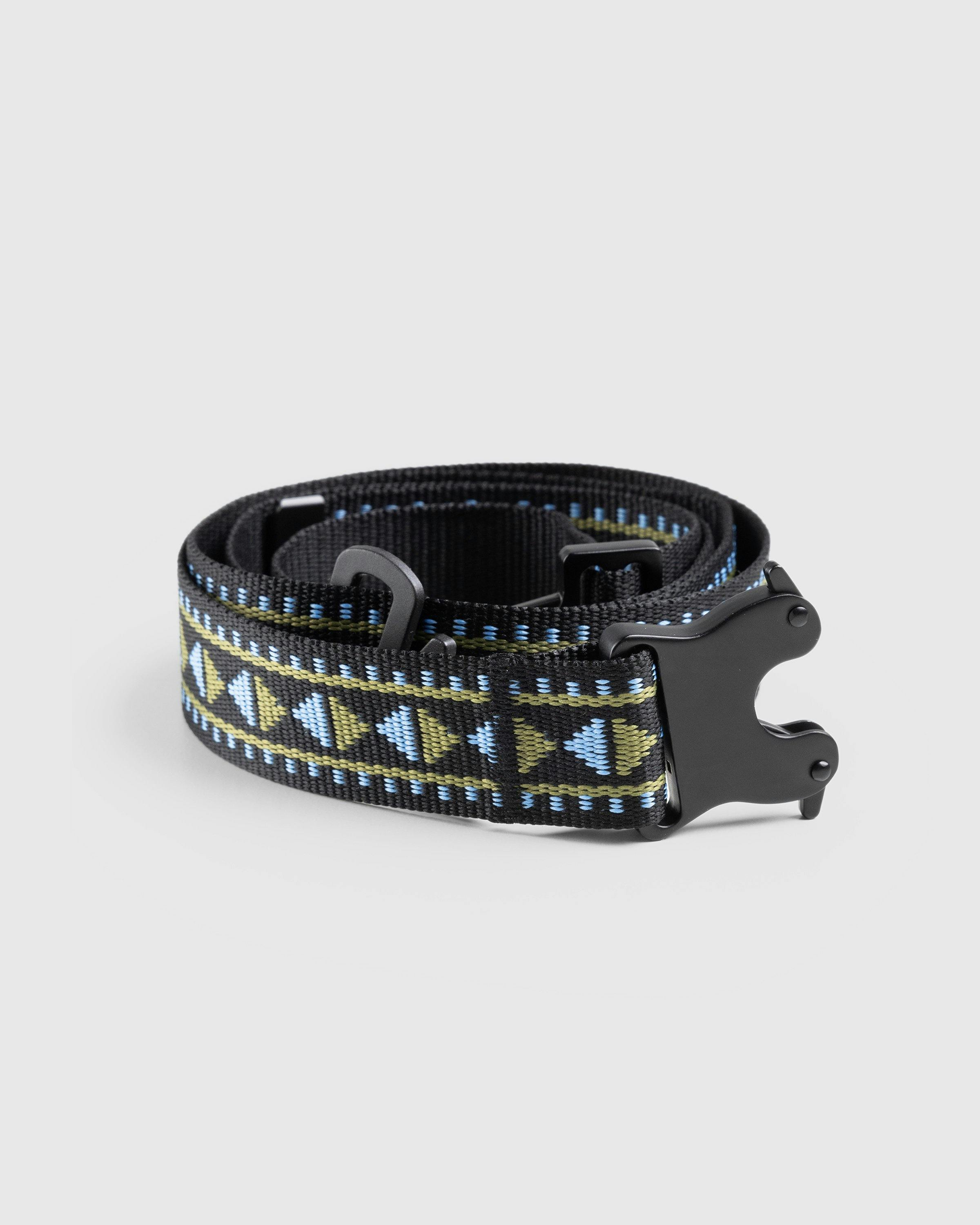 Carhartt WIP - Coba Belt Black/Kiwi/Piscine - Accessories - Green - Image 1