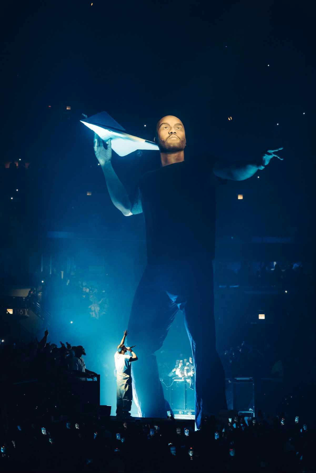 Drake Kicks Off Tour With Giant Flying Sperm