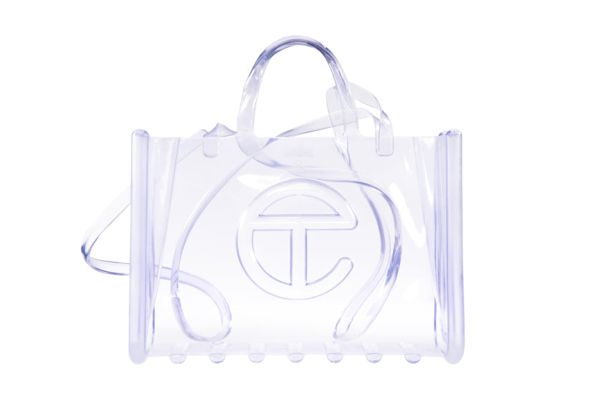 Unboxing Telfar x Melissa Clear Pink Shopping Bag + First Impression and  Insert 