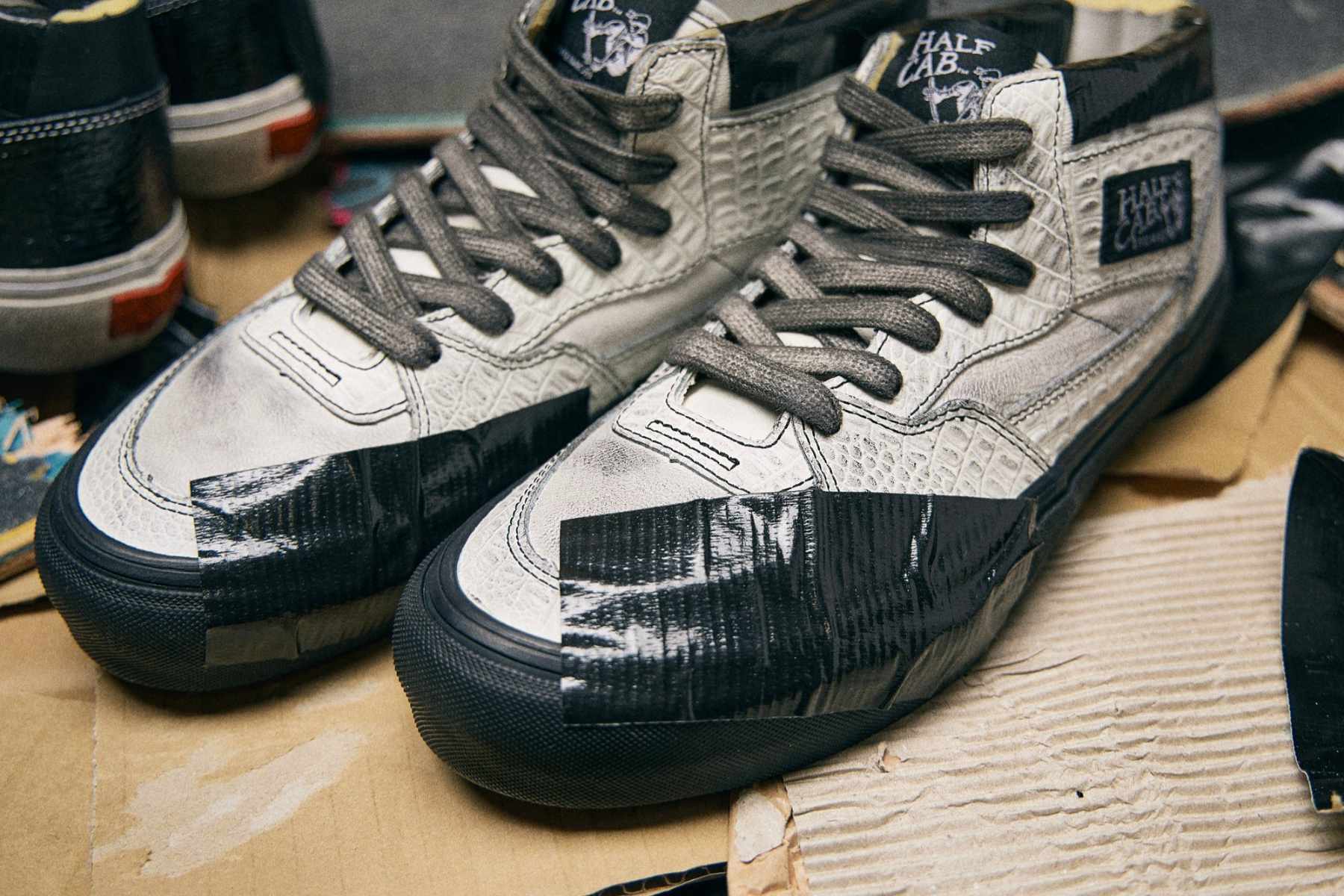 Vans' Distressed Skate Sneakers Come Covered in Duct Tape
