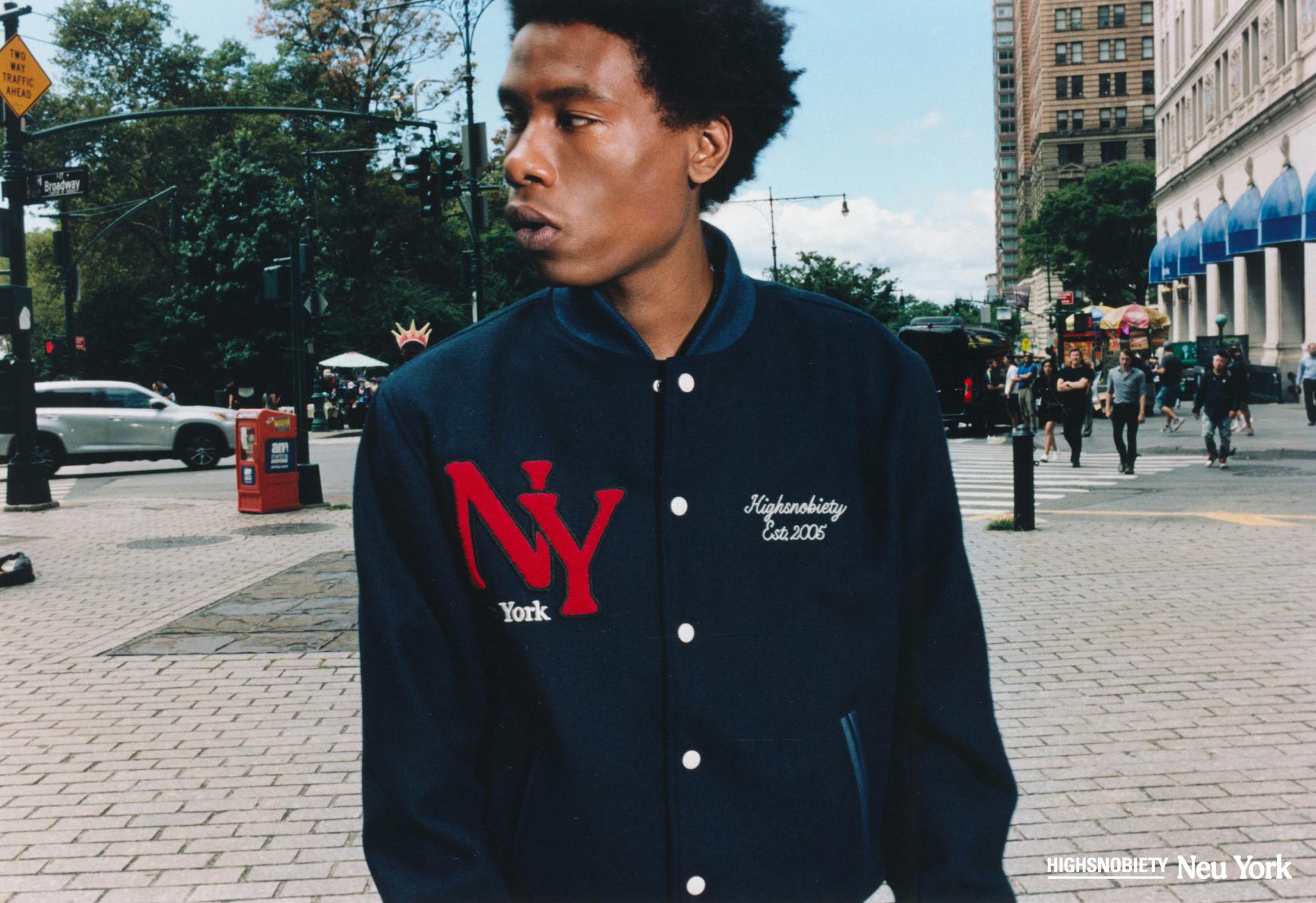 Supreme New York Yankees Varsity Leather Jacket | Men Varsity Jacket