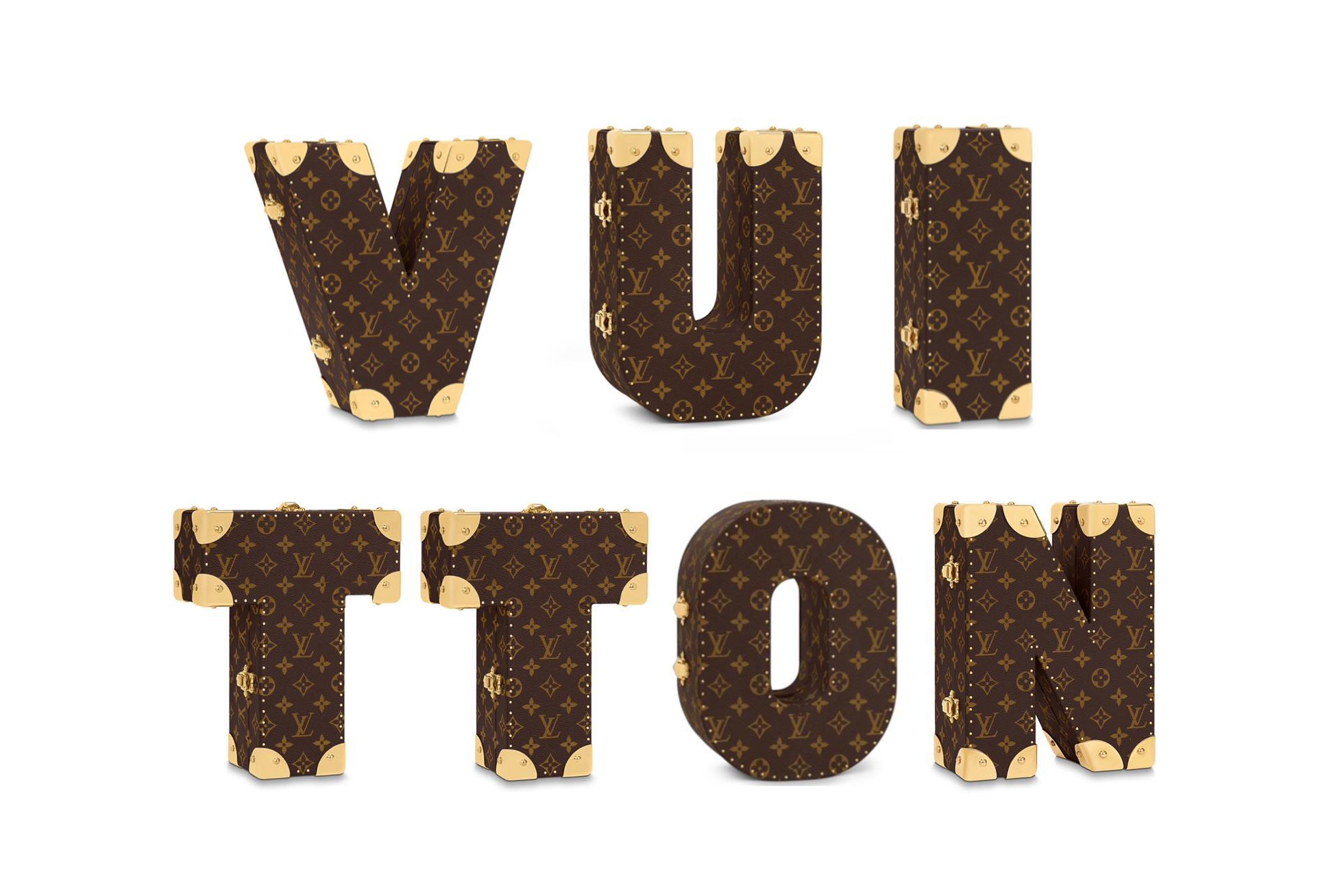 Louis Vuitton LV Spelling Earrings