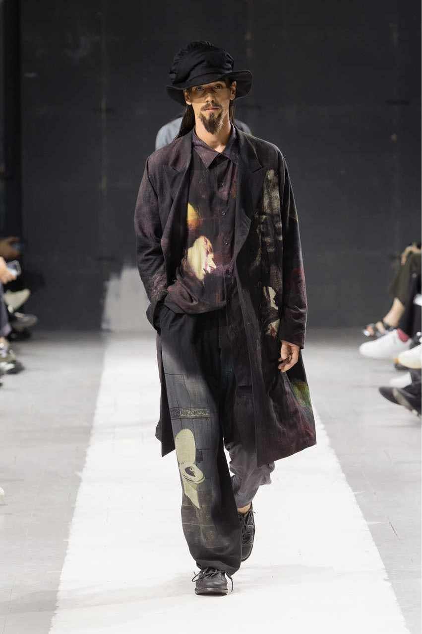 All the Details From Yohji Yamamoto's SS24 Runway Collection