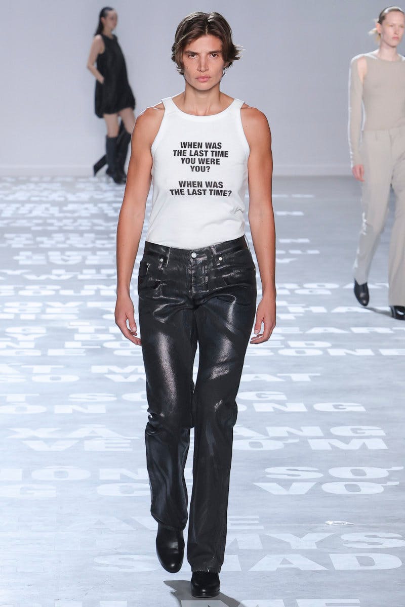 helmut lang peter do debut