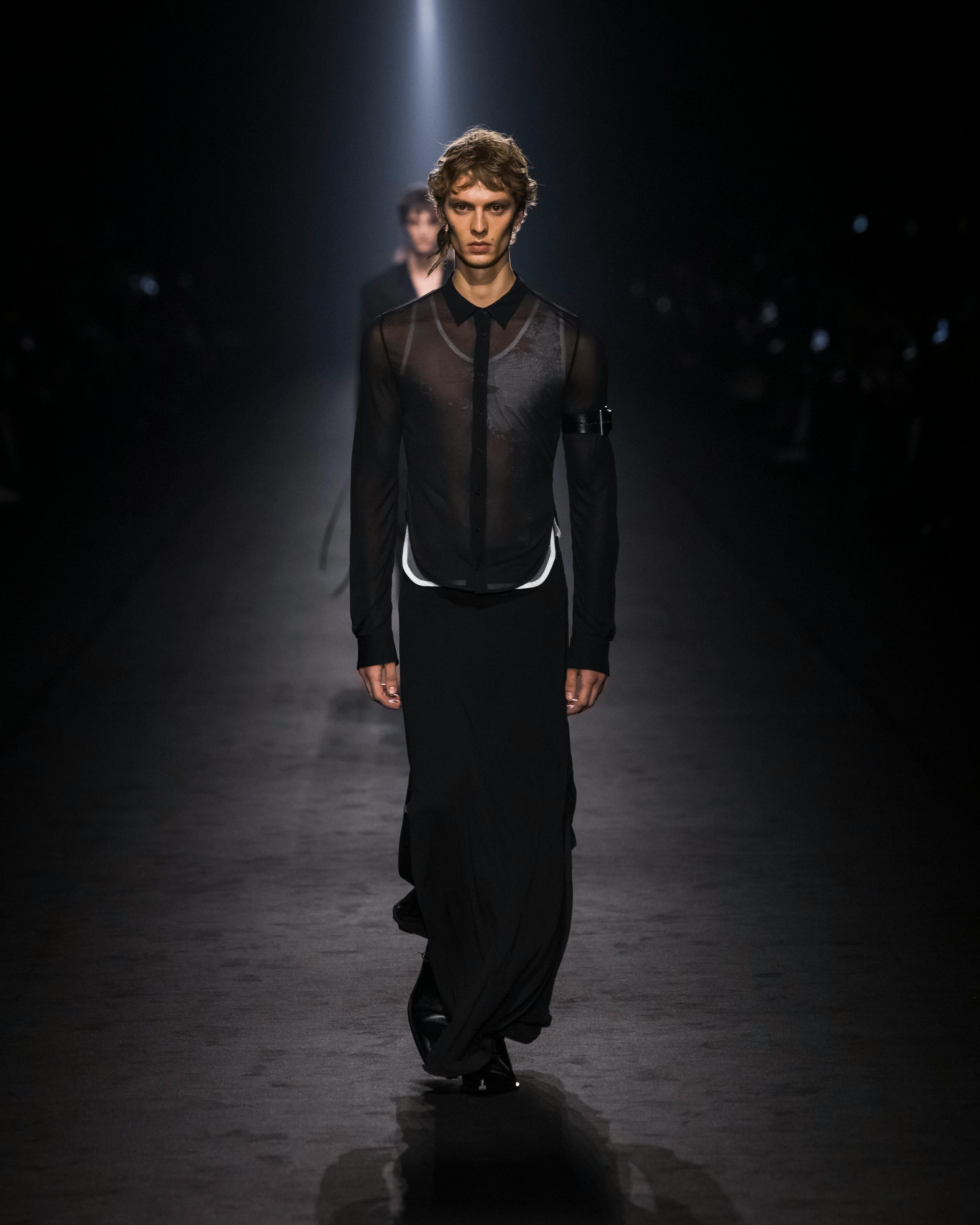 Ann Demeulemeester's Stefano Gallici Honors Brand Codes for Debut Show