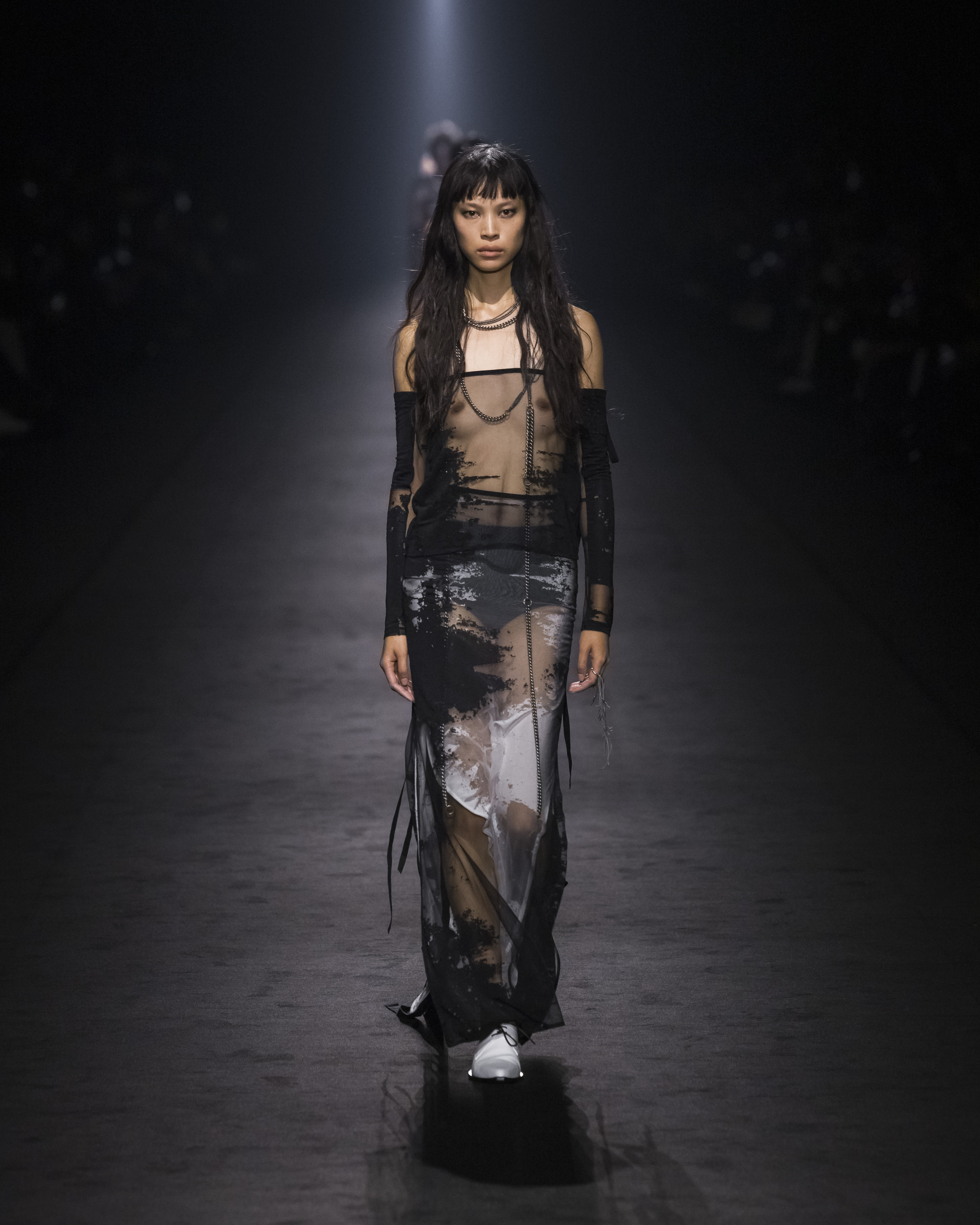 Stefano Gallici Makes Debut at Ann Demeulemeester for Spring 2024 -  Fashionista