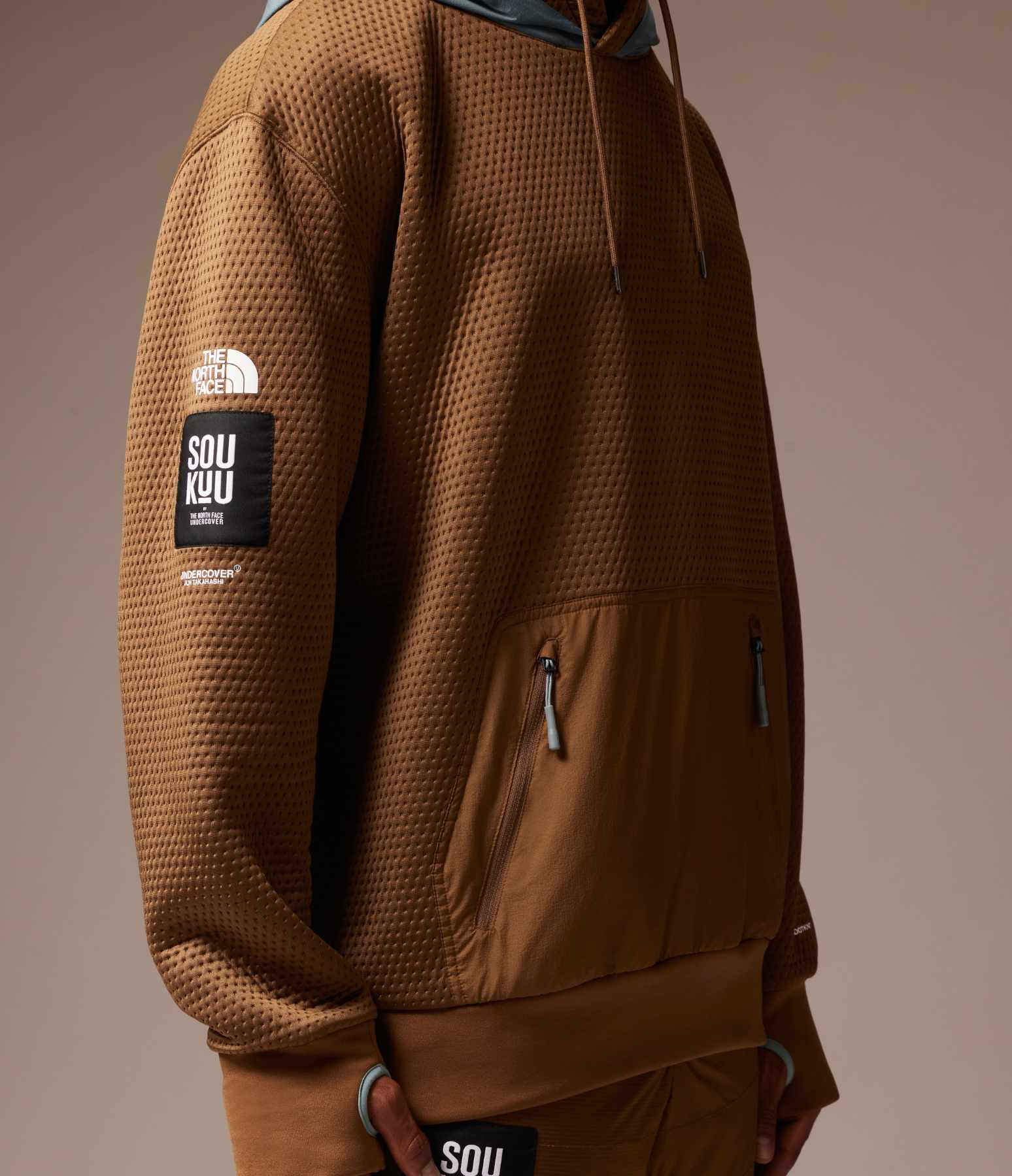 The North Face X Undercover Soukuu Hoodie in Brown for Men