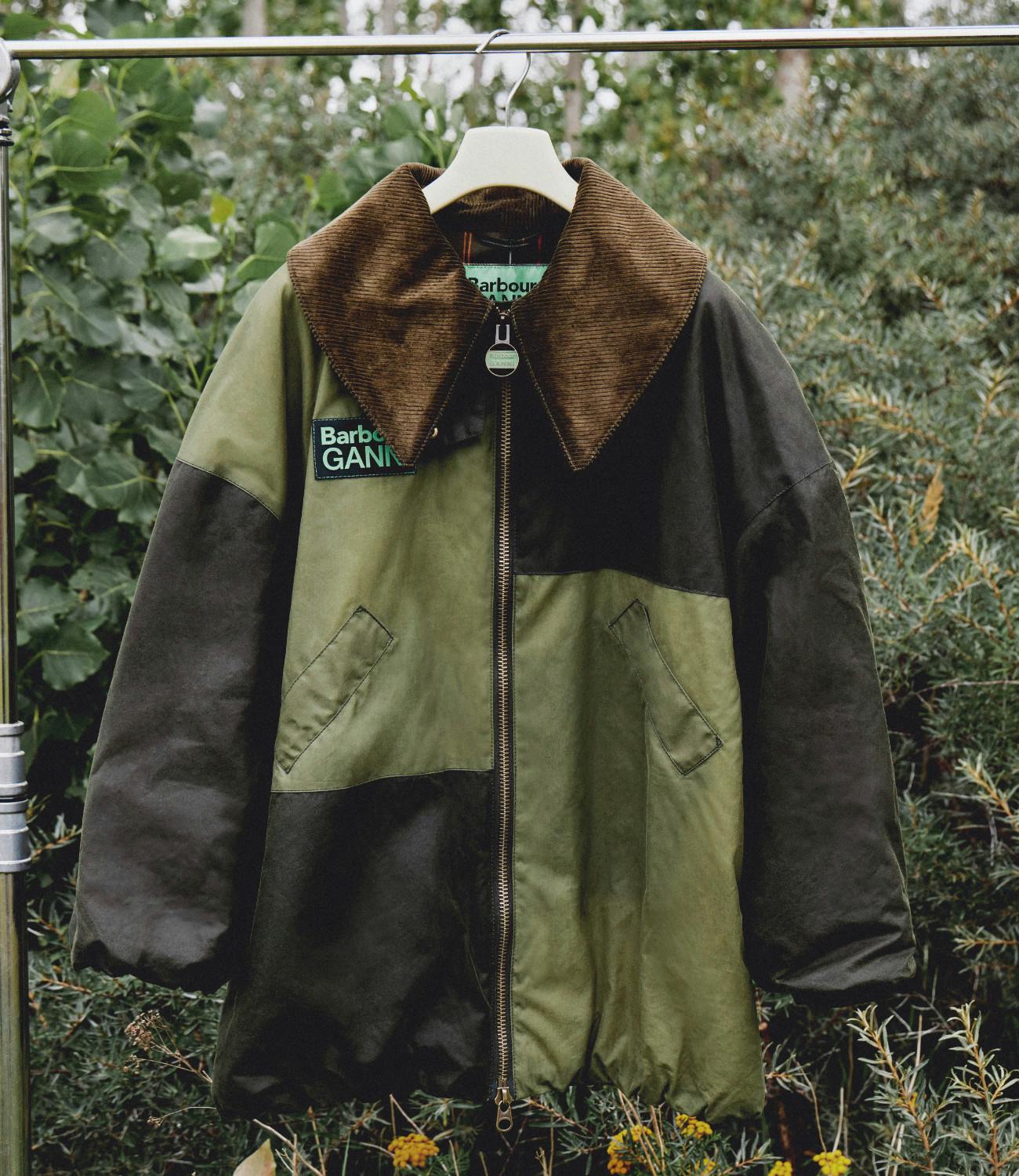 GANNI & Barbour are collaborating for Fall/Winter 2023.