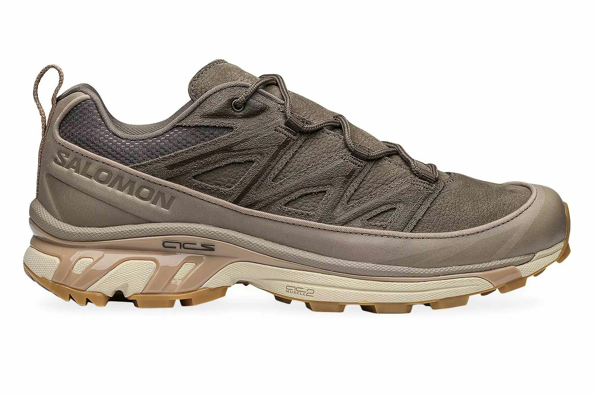 Product photos of Salomon's XT-6 Expanse Leather sneaker