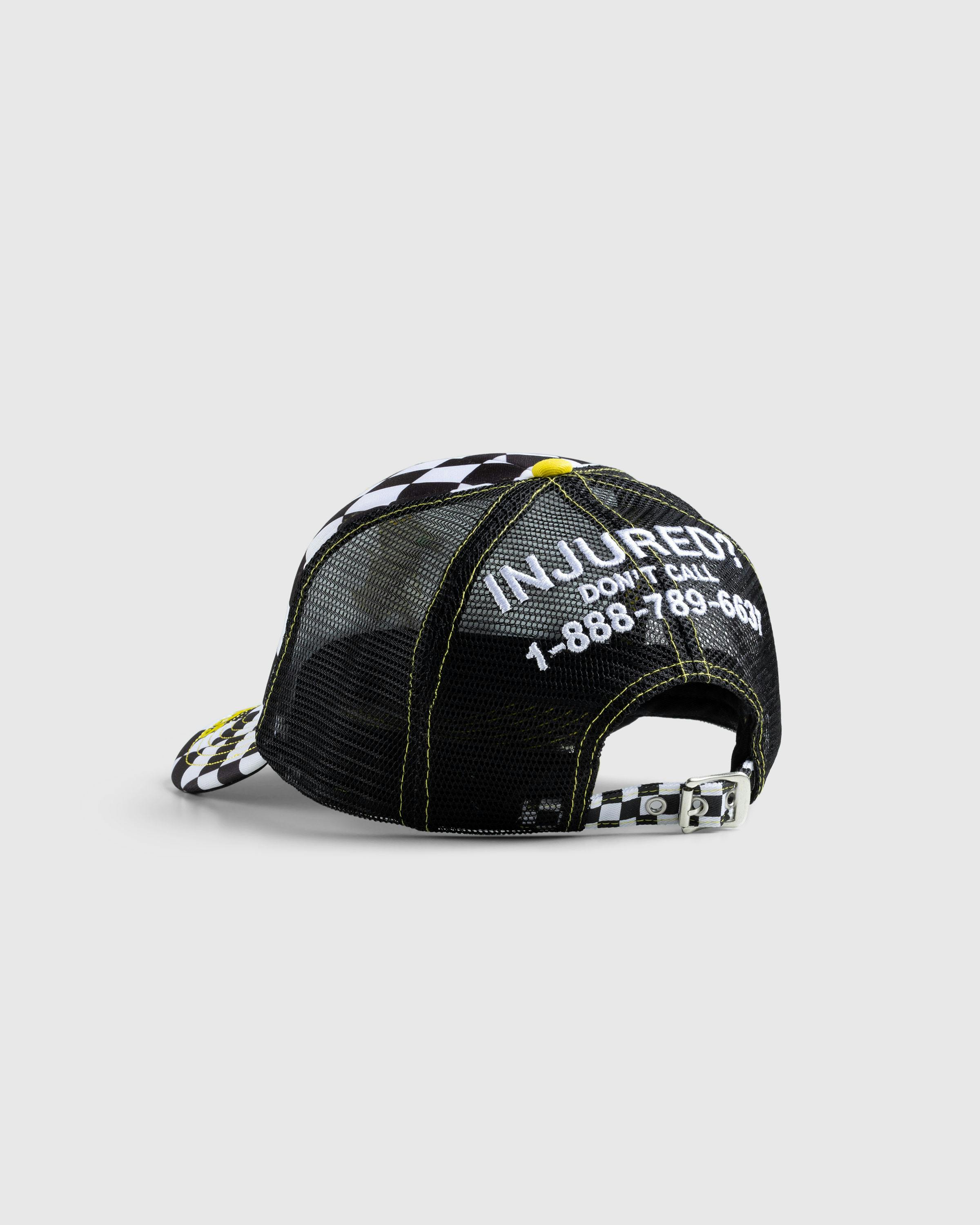 Saintwoods - SW Checkered Hat Black - Accessories - Black - Image 2