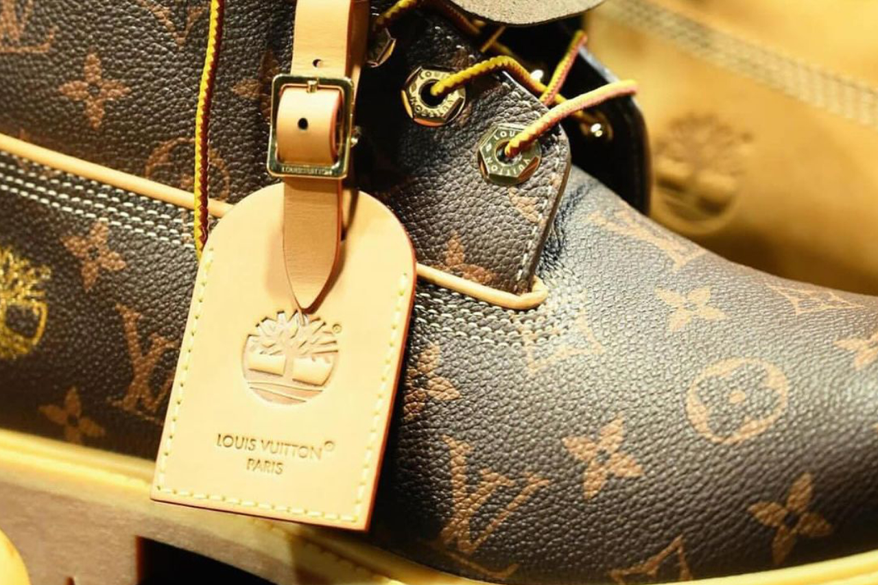 Louis Vuitton x Timberland Boots FW24.