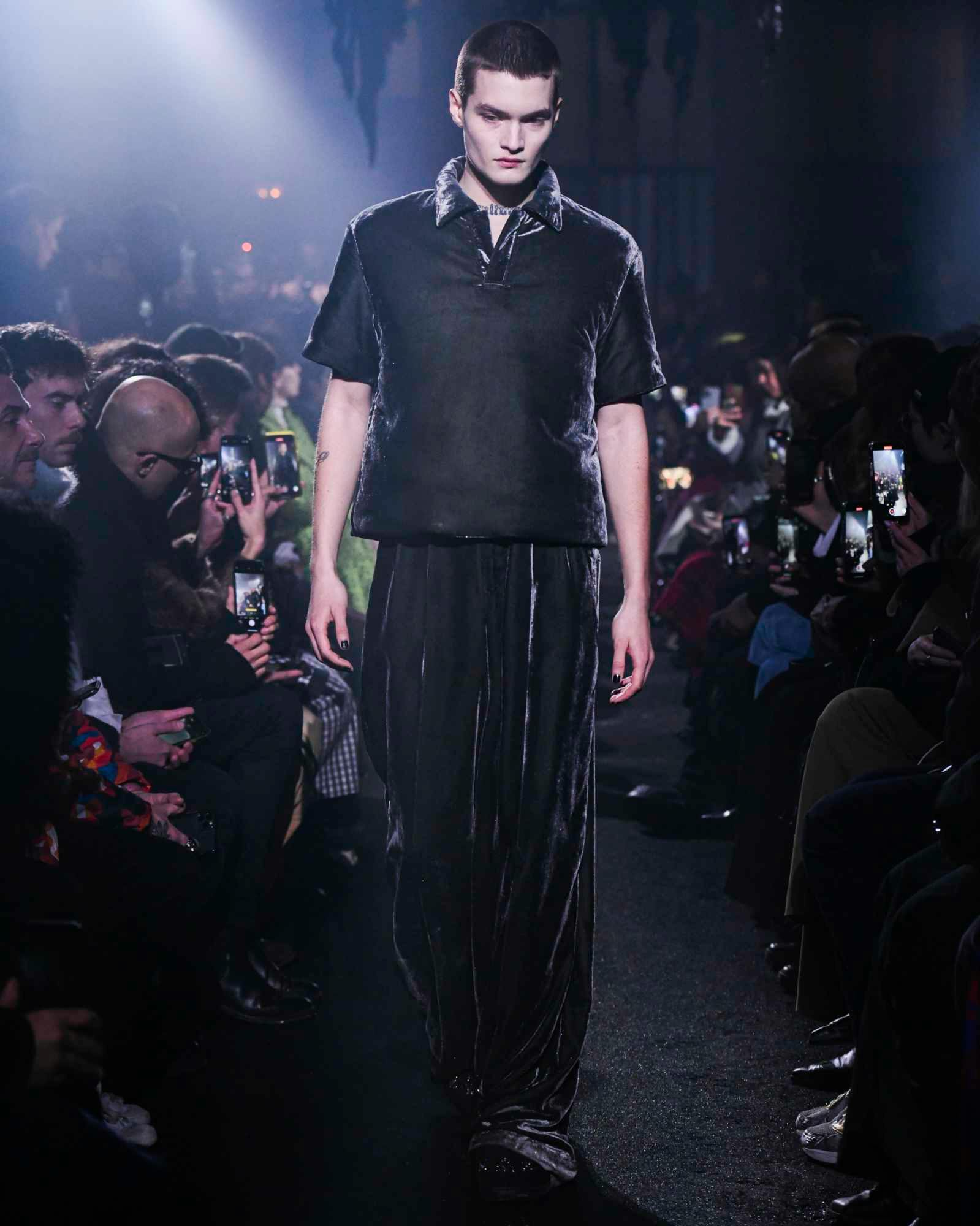 MASU's Fall/Winter 2024 clothing collection, presented during Paris Fashion Week men's