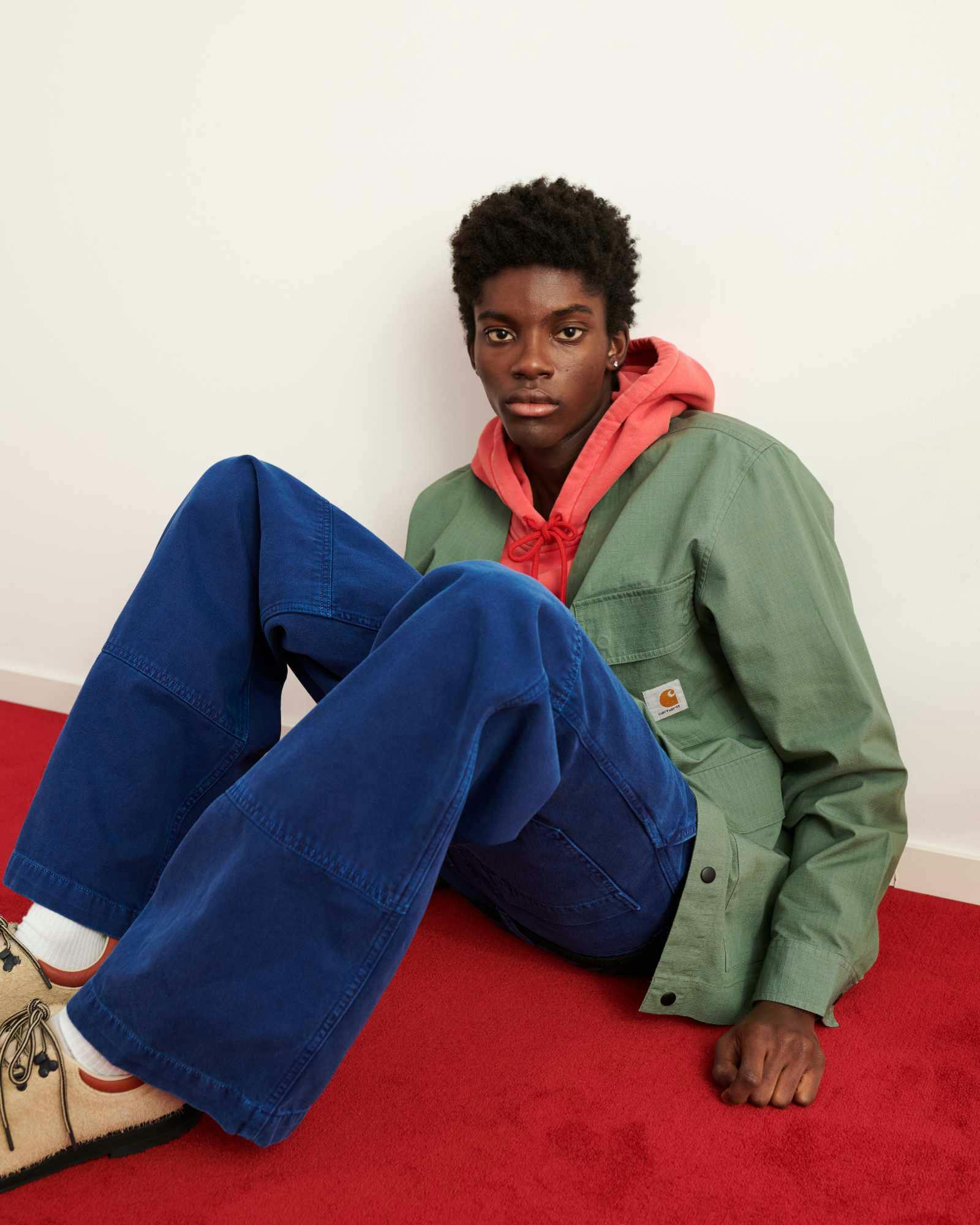 models wear carhartt wip's spring/summer 2024 collection