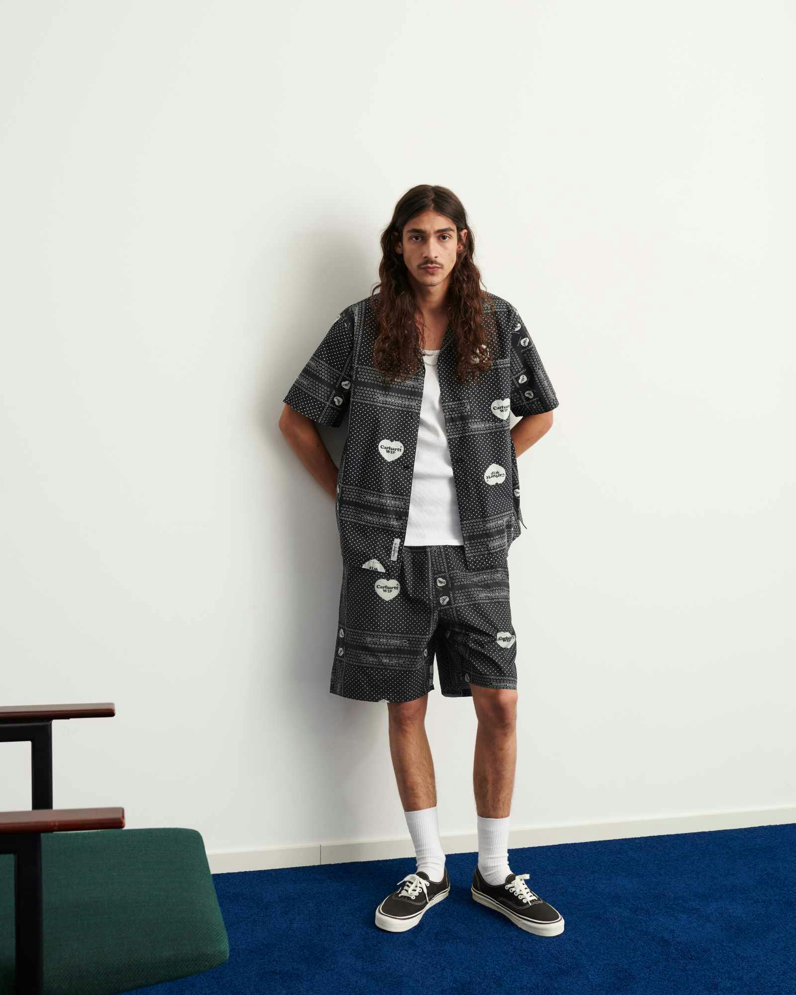 models wear carhartt wip's spring/summer 2024 collection