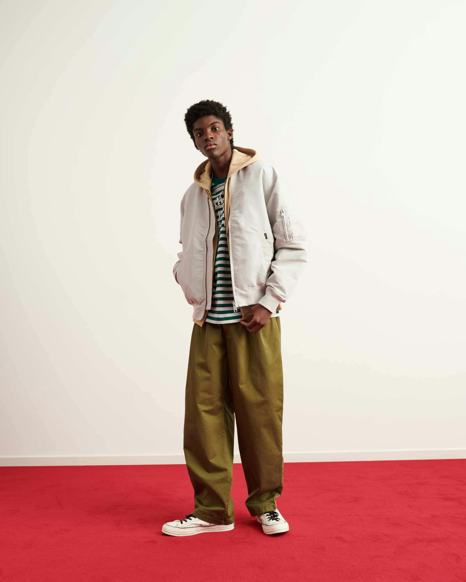 models wear carhartt wip's spring/summer 2024 collection