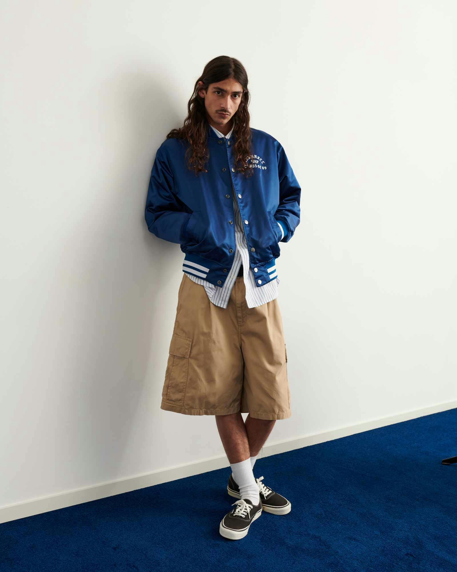 models wear carhartt wip's spring/summer 2024 collection