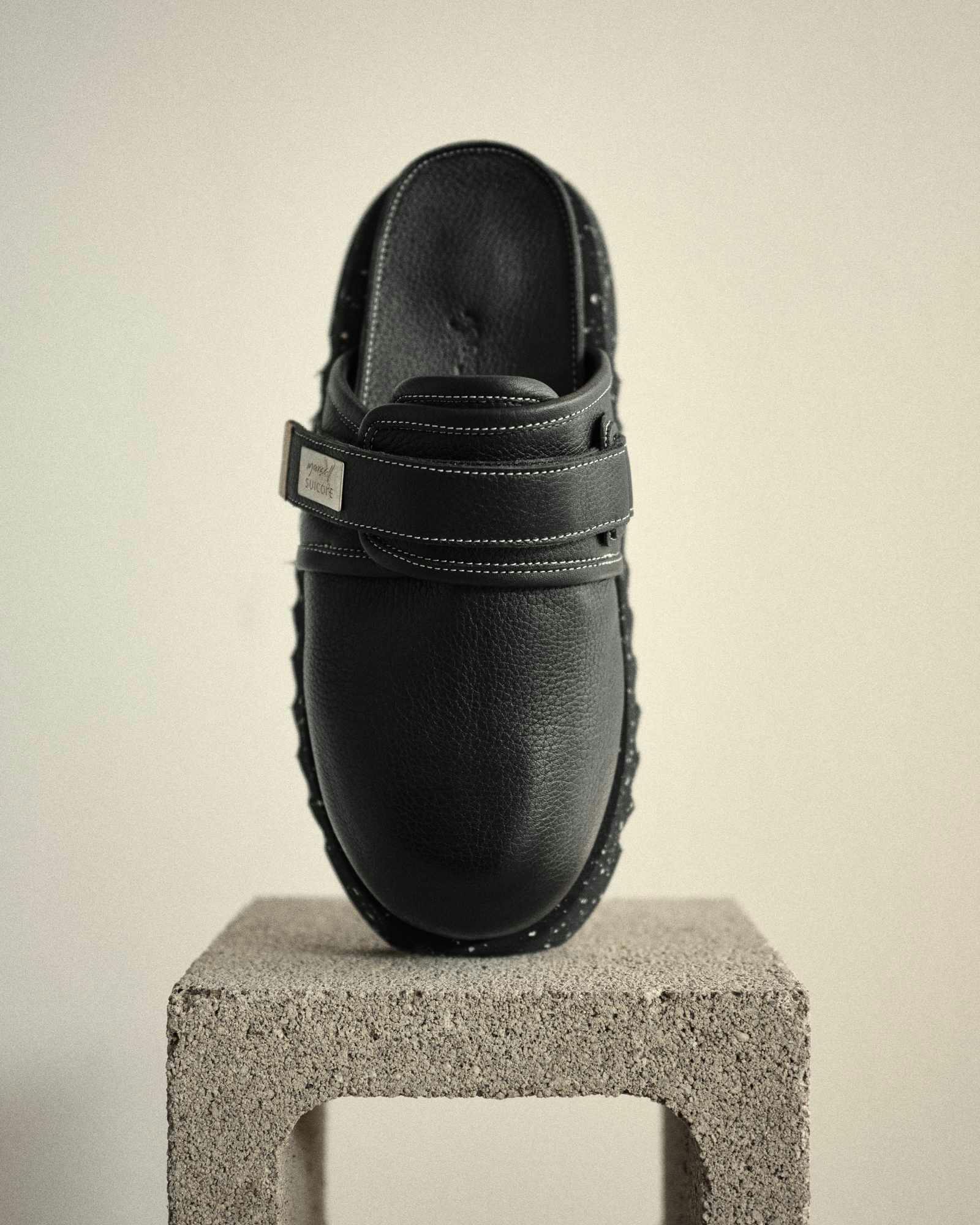 Suicoke & Marsell's $850 leather clog collab