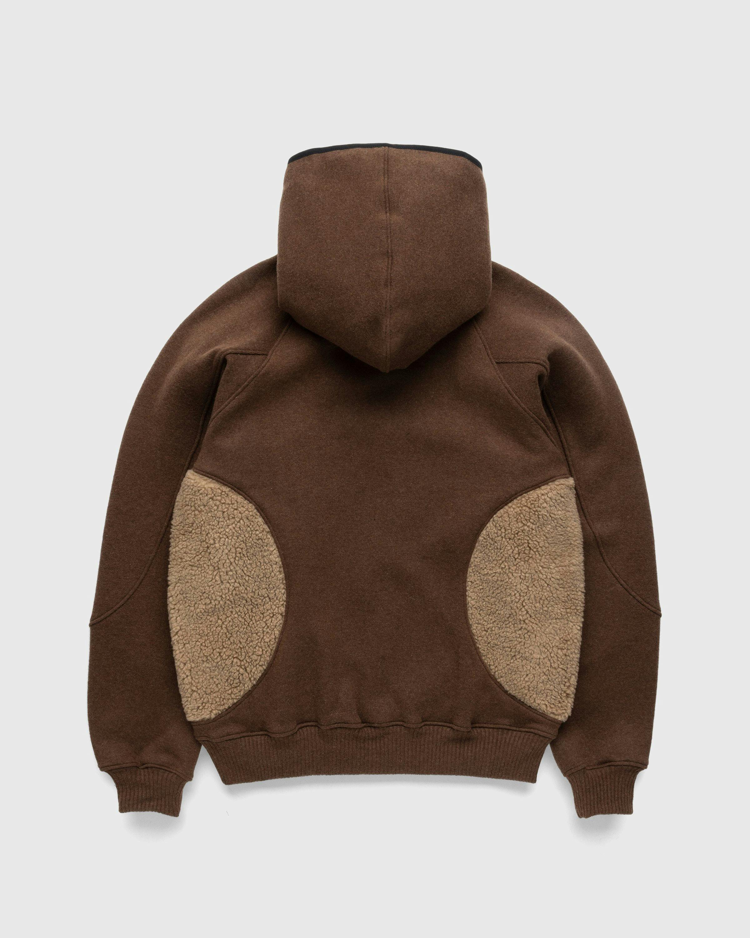 RANRA – Peysa Hooded Jacket Brown | Highsnobiety Shop