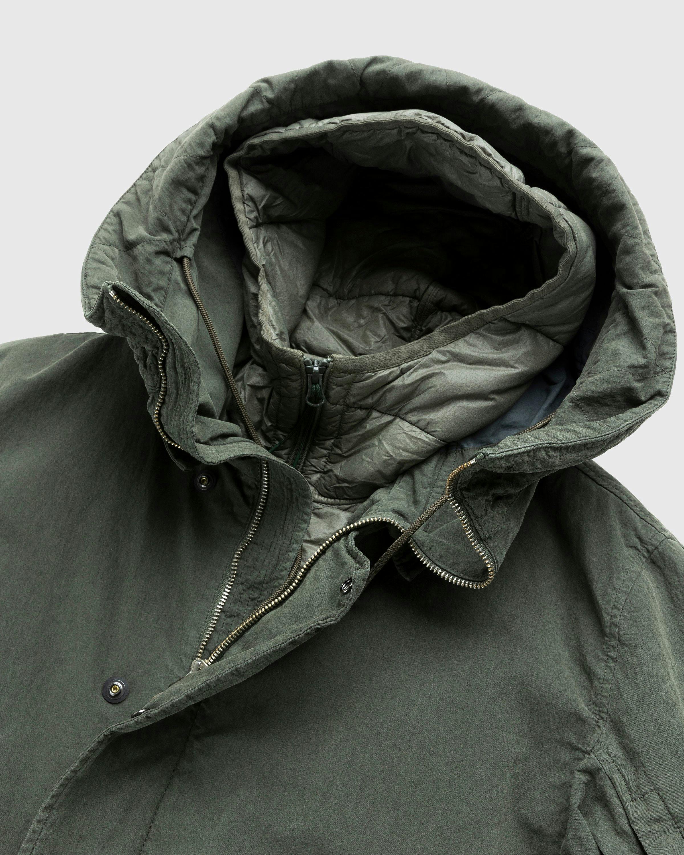 C.P. Company - 50 Fili Rubber Parka Green - Clothing - Green - Image 4