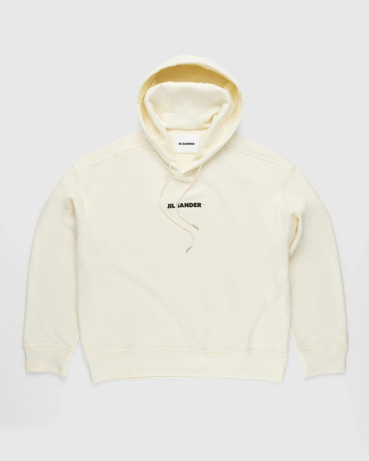 Jil Sander - Logo Hoodie Natural - Clothing - Beige - Image 1