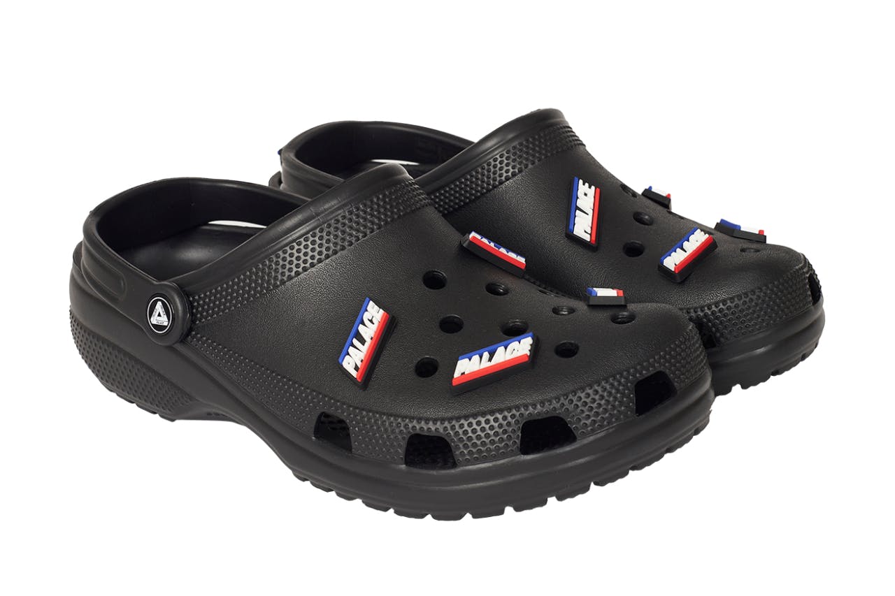 Palace x Crocs Classic Clog collaboration 2024.