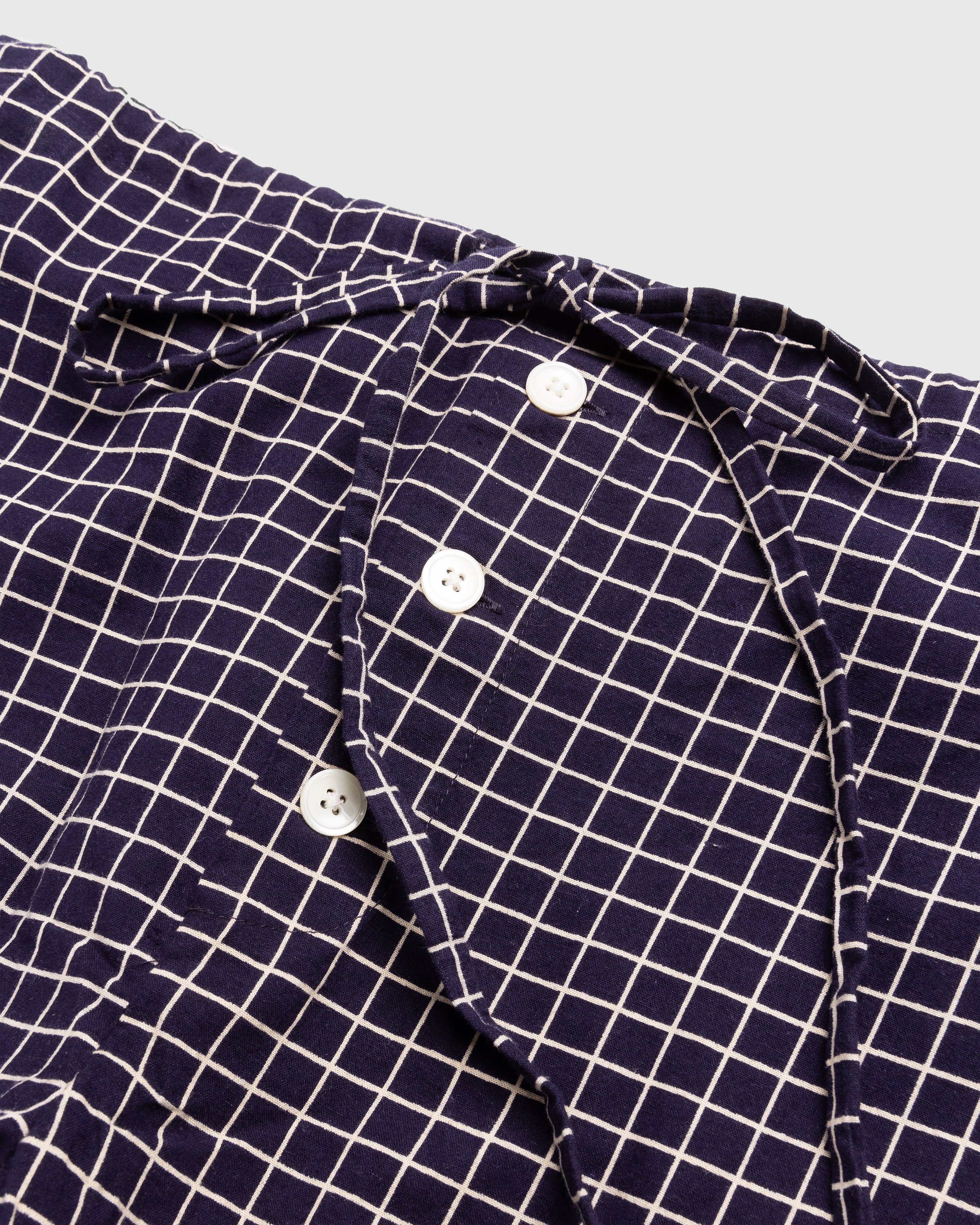 Bode – Midnight Grid Pajama Pant