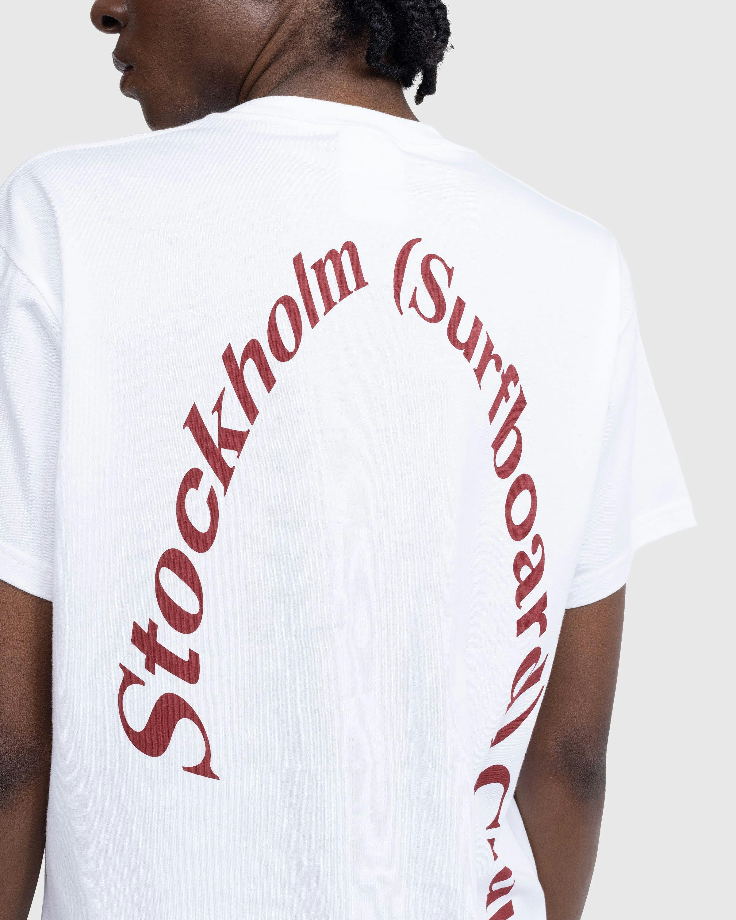 Stockholm Surfboard Club - Logo T-Shirt White - Clothing - White - Image 5