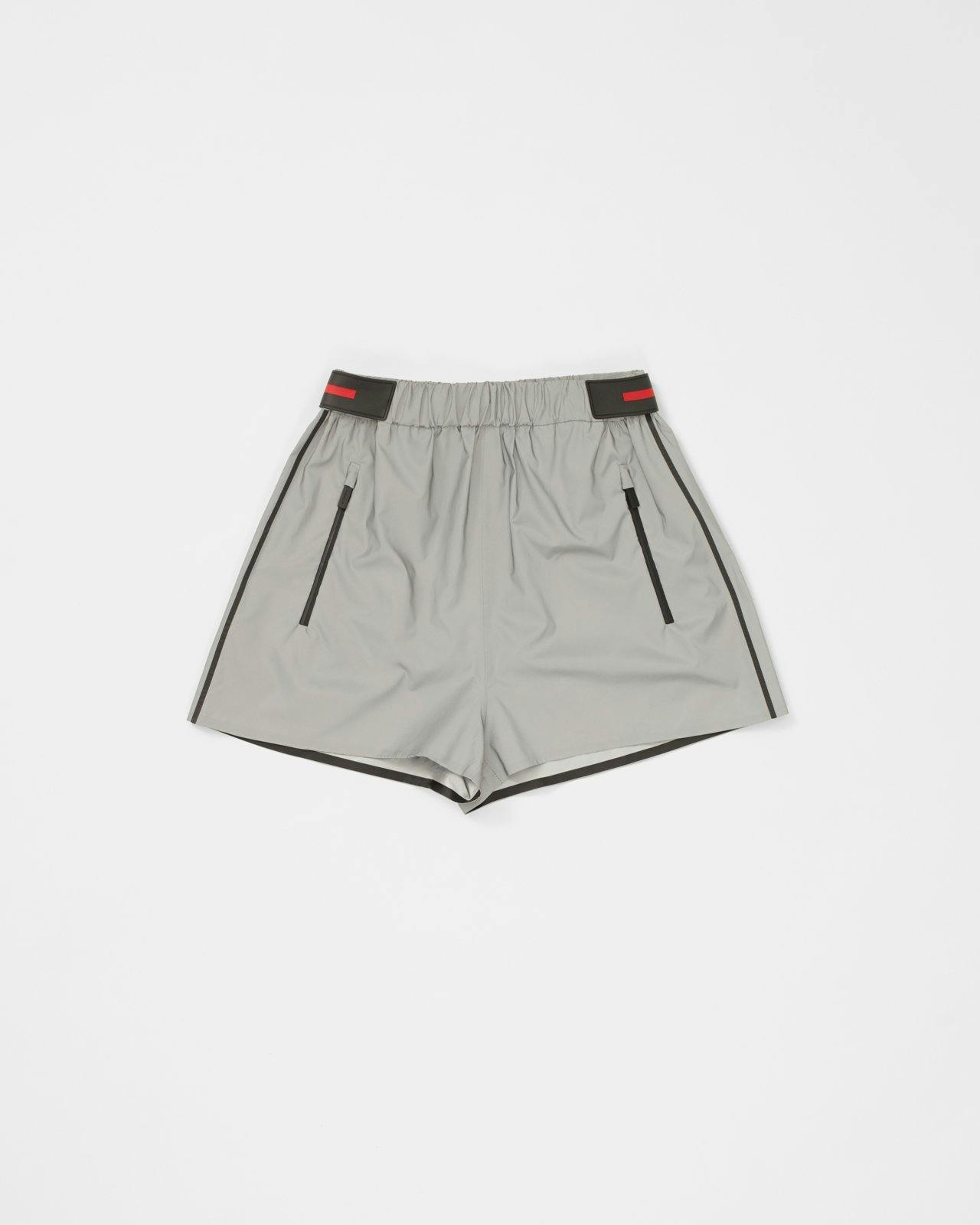 Prada - Women's Reflective Shorts - Clothing - Grey - Image 1