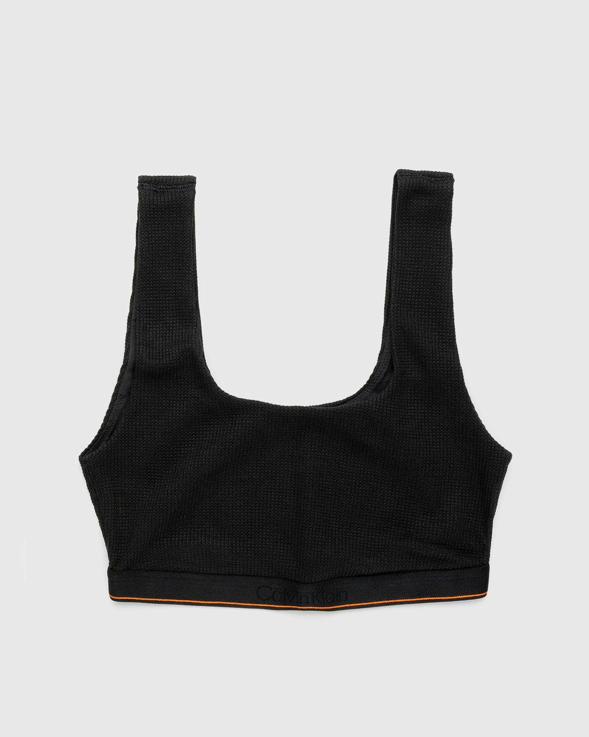 Heron Preston x Calvin Klein - Womens Unlined Bralette Black - Clothing - Black - Image 1