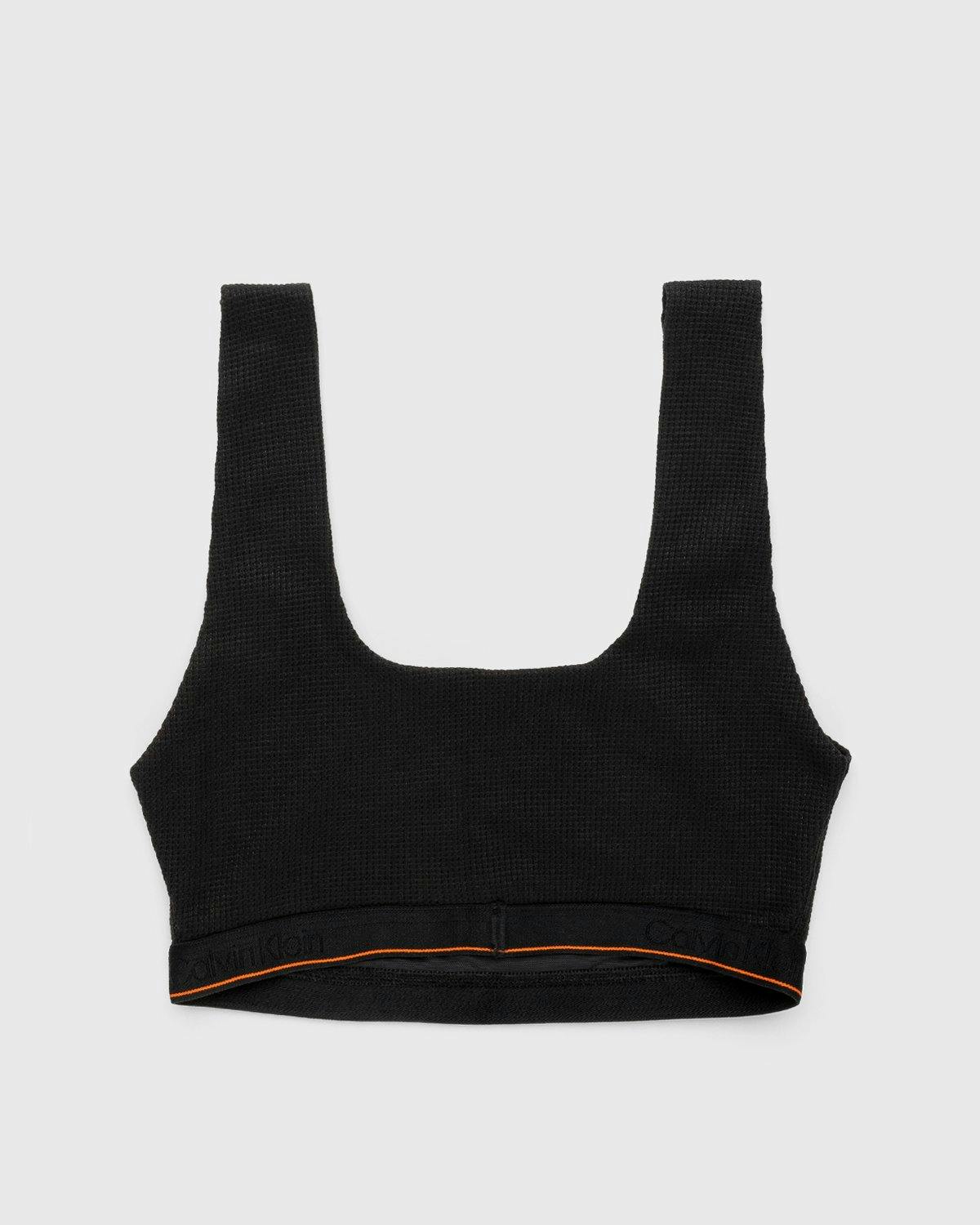 Heron Preston x Calvin Klein - Womens Unlined Bralette Black - Clothing - Black - Image 2