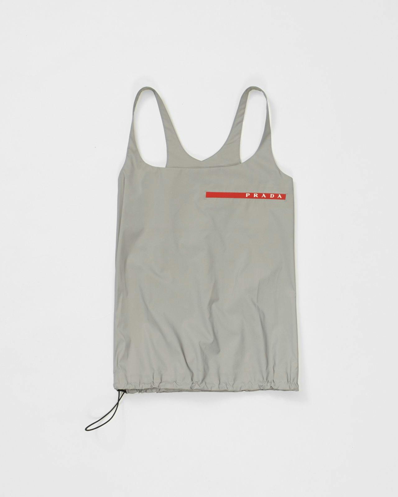 Prada - Women's Reflective Nylon Top - Clothing - Grey - Image 1