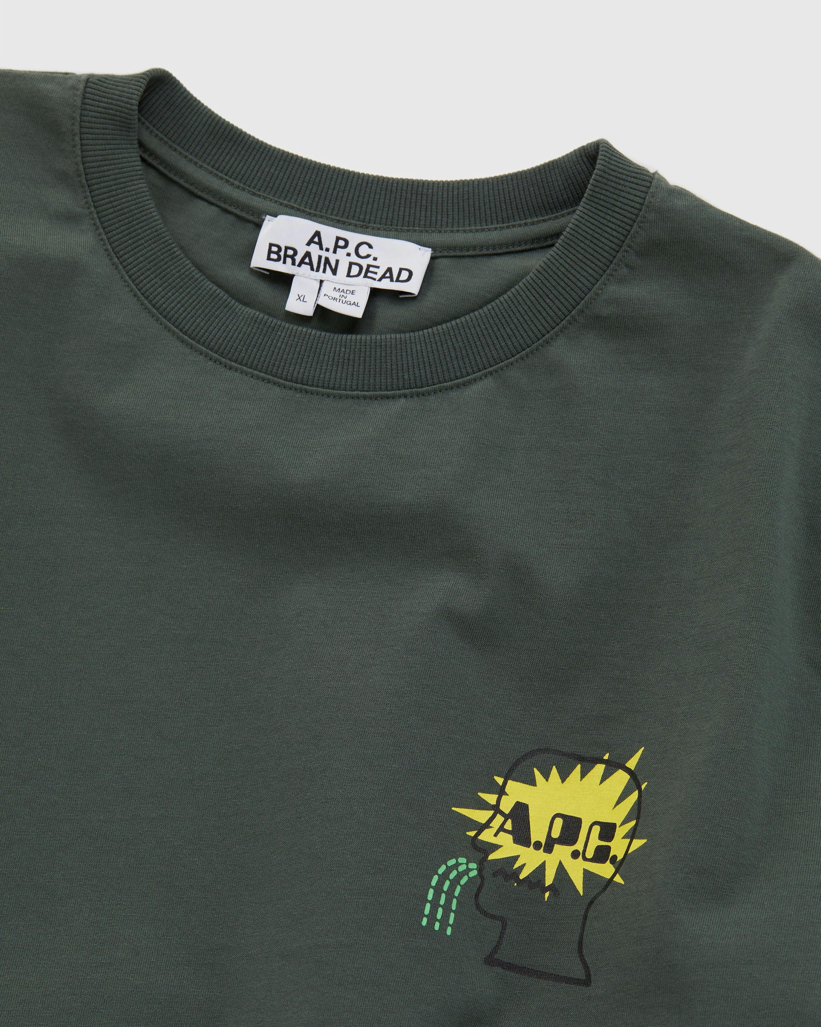 Brain Dead x A.P.C. - Molly Grey Green - Clothing - Green - Image 3