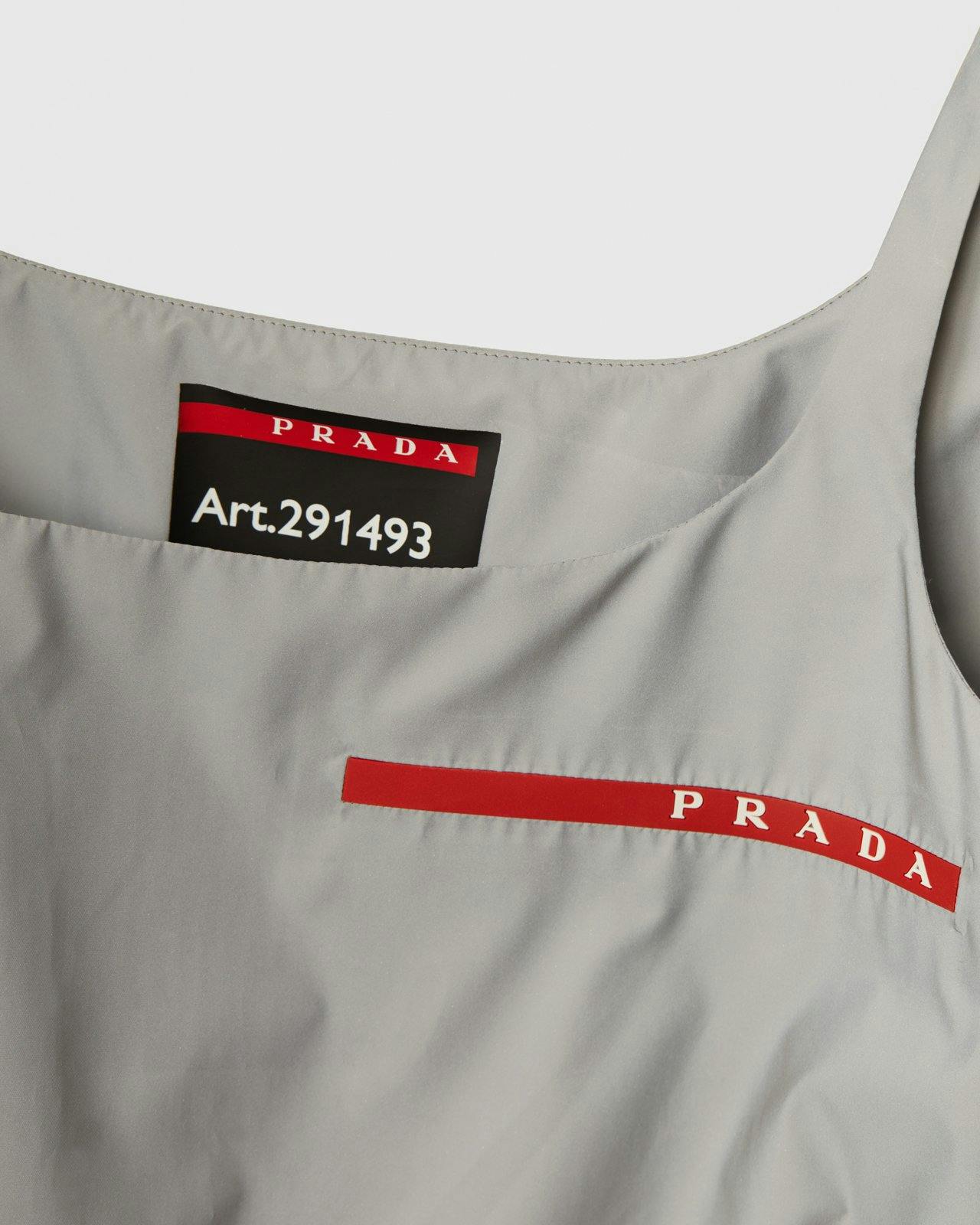 Prada - Women's Reflective Nylon Top - Clothing - Grey - Image 4