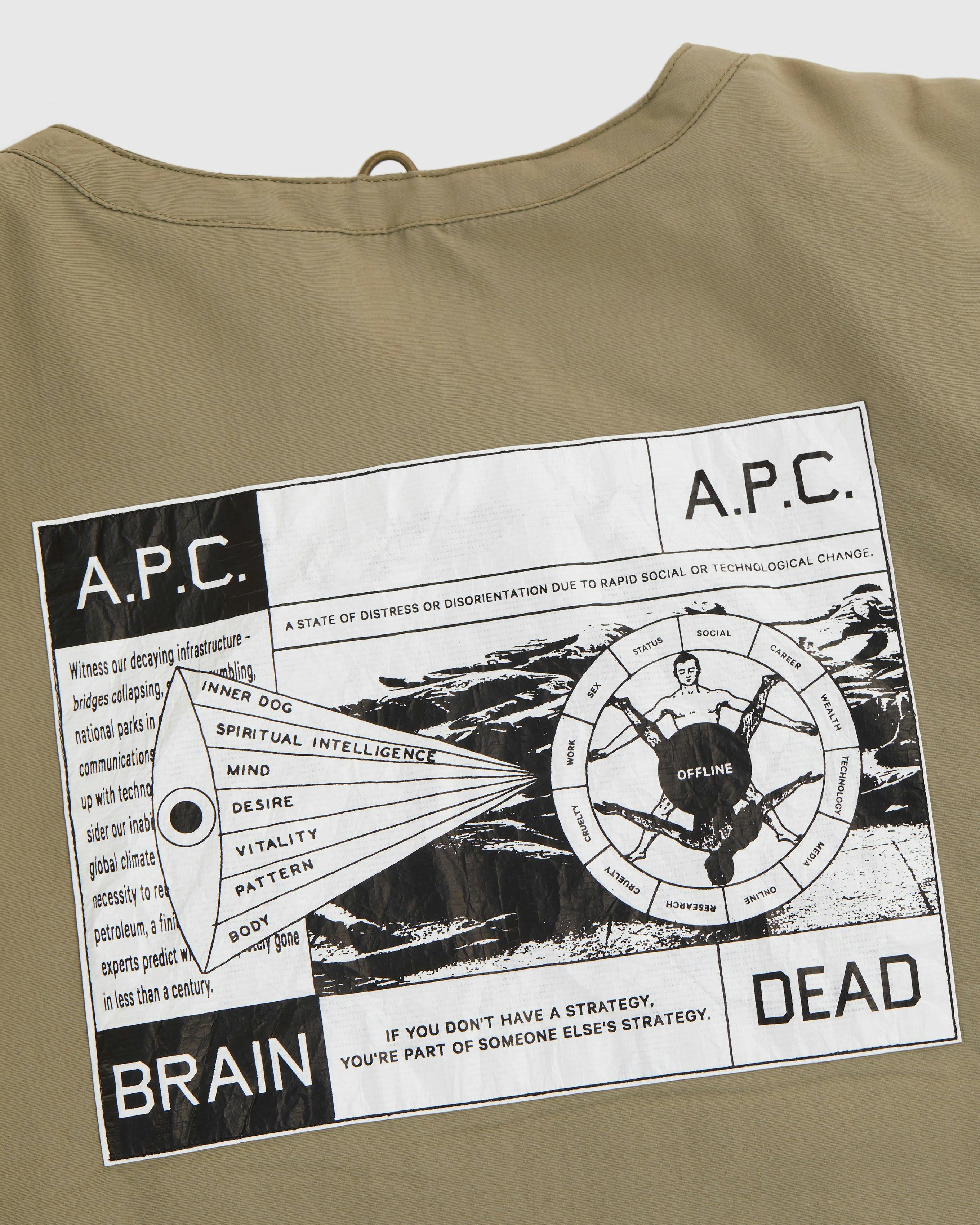 Brain Dead x A.P.C. - Indigo Veste Imhotep - Clothing - Blue - Image 6