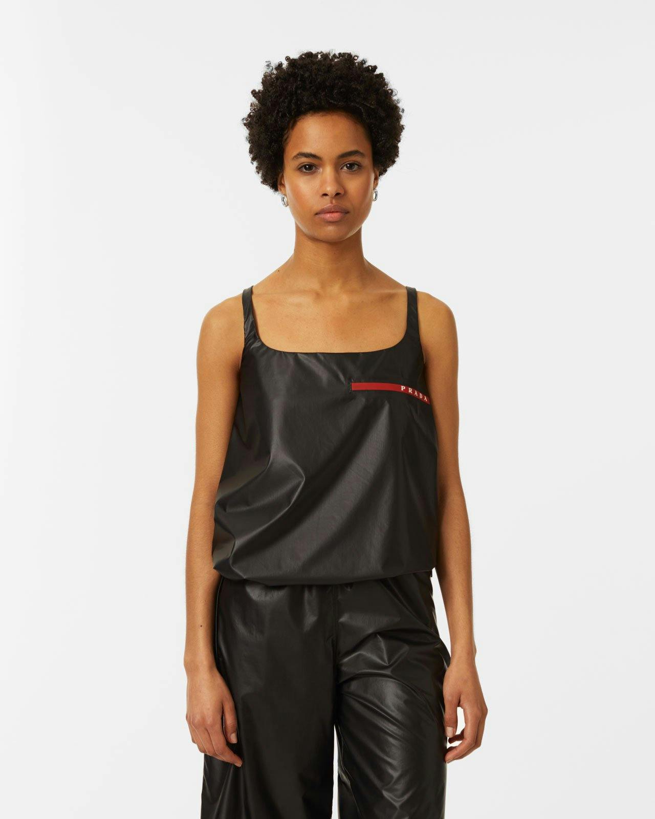 Prada - Nylon Top - Clothing - Black - Image 1