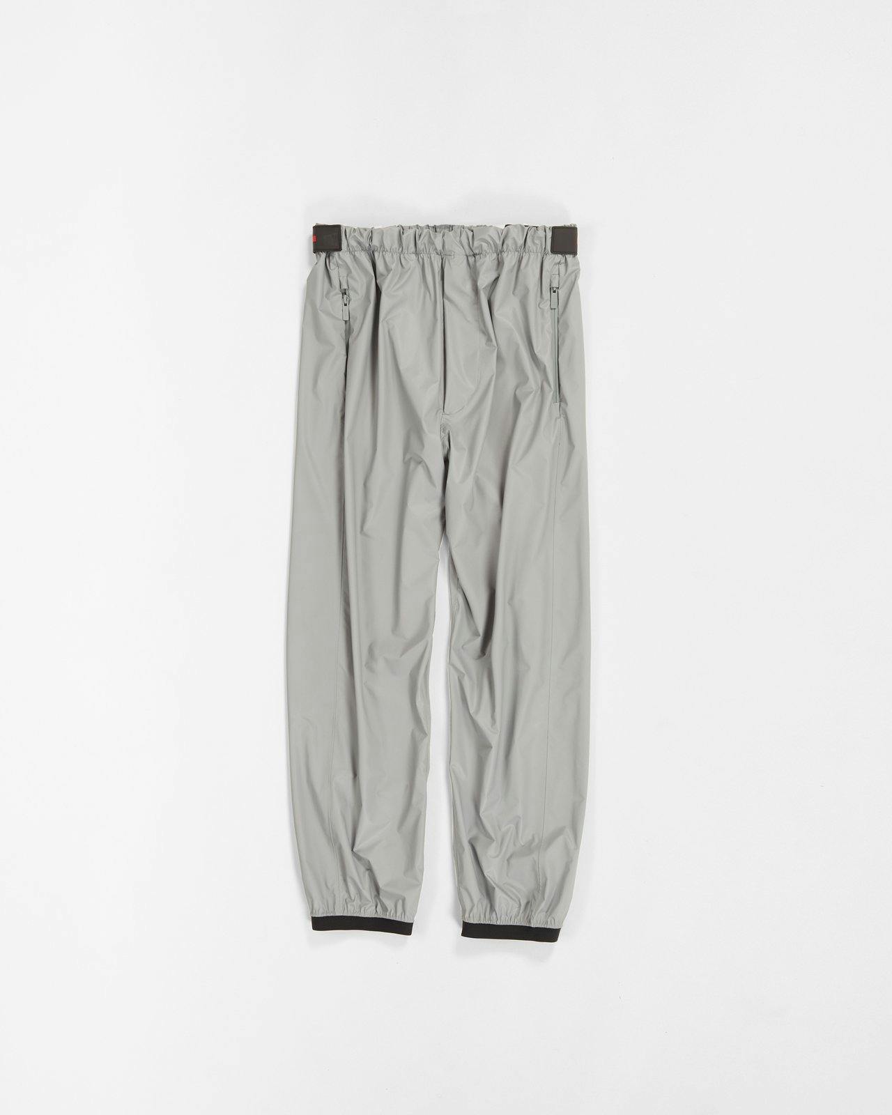 Prada - Men's Nylon Track Pants Grey - Clothing - Grey - Image 1