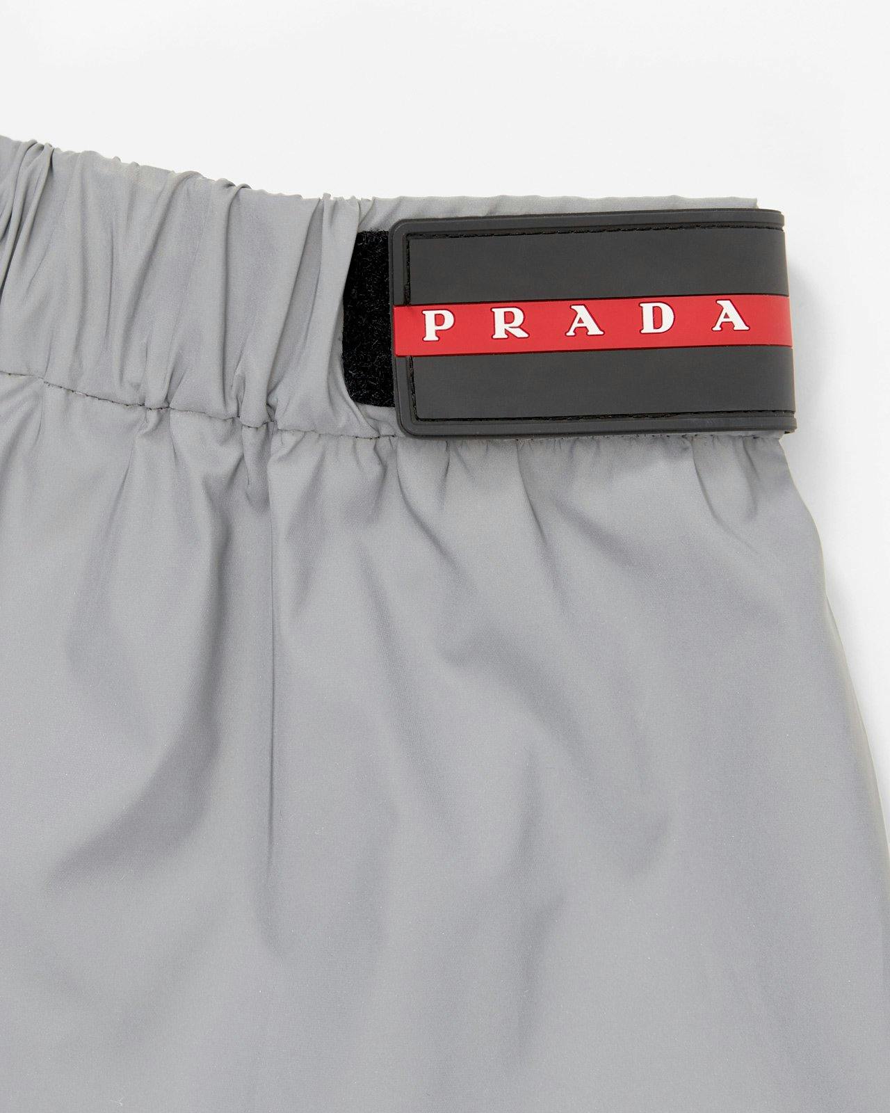 Prada - Men's Nylon Track Pants Grey - Clothing - Grey - Image 2