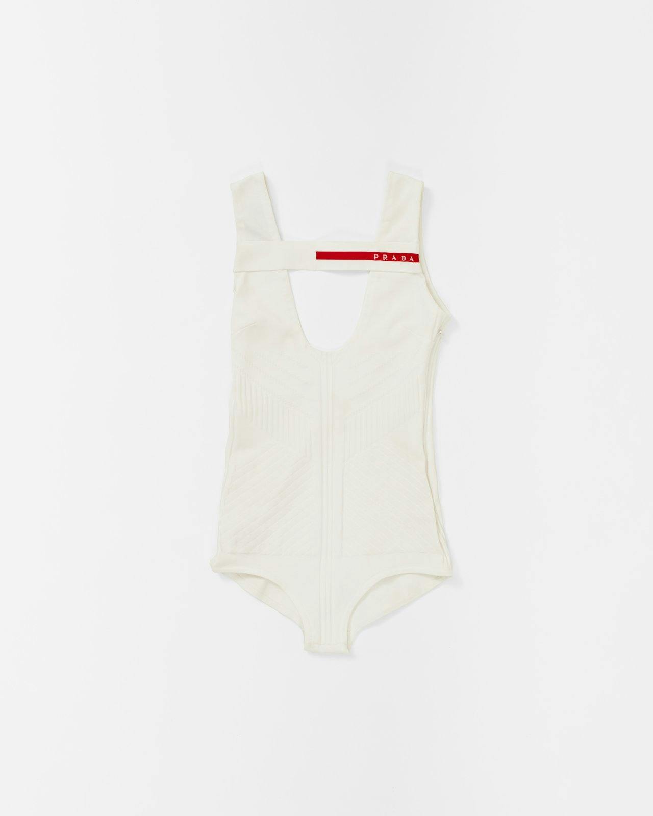 Prada - Knitted Nylon Bodysuit - Clothing - White - Image 2