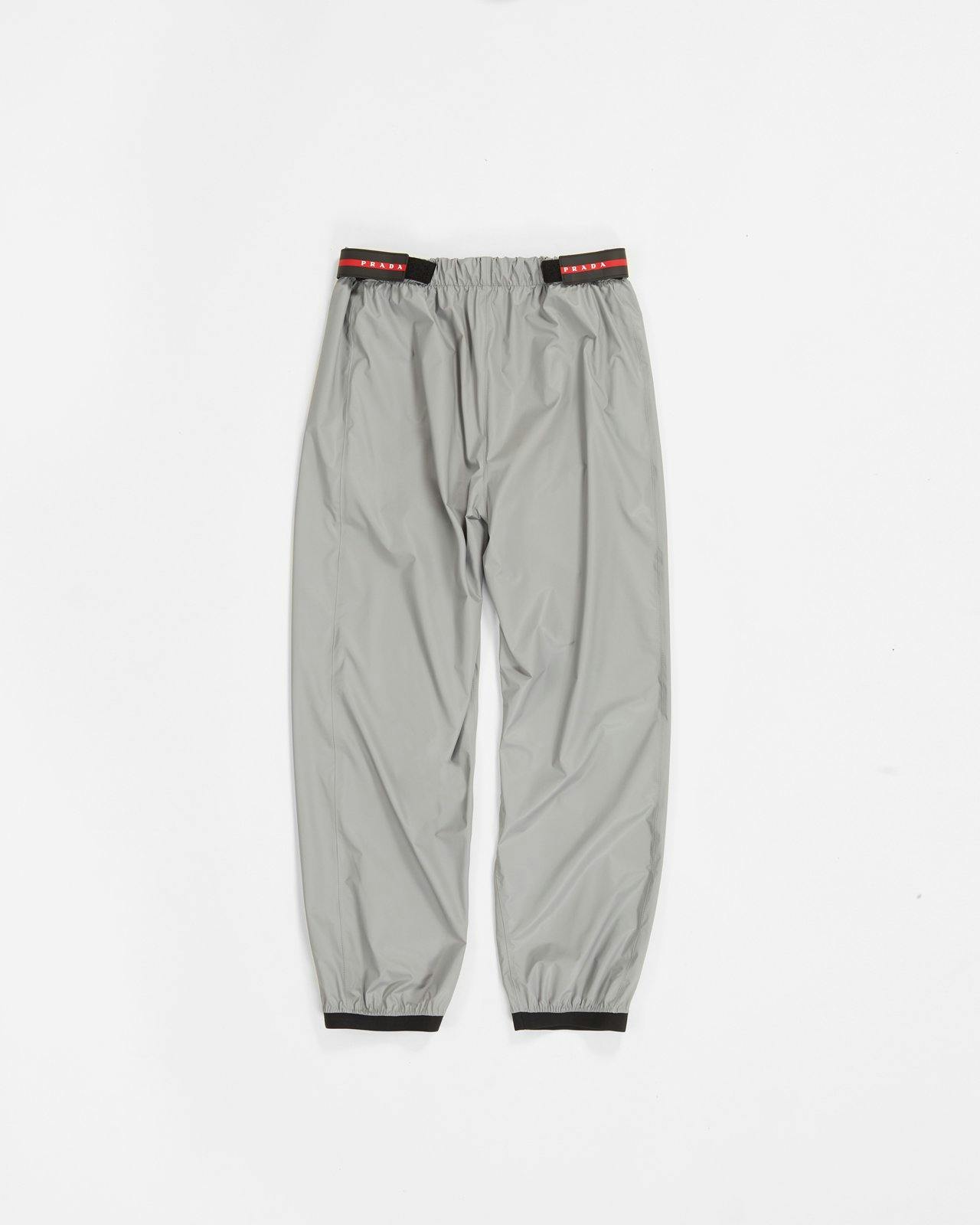 Prada - Men's Nylon Track Pants Grey - Clothing - Grey - Image 3