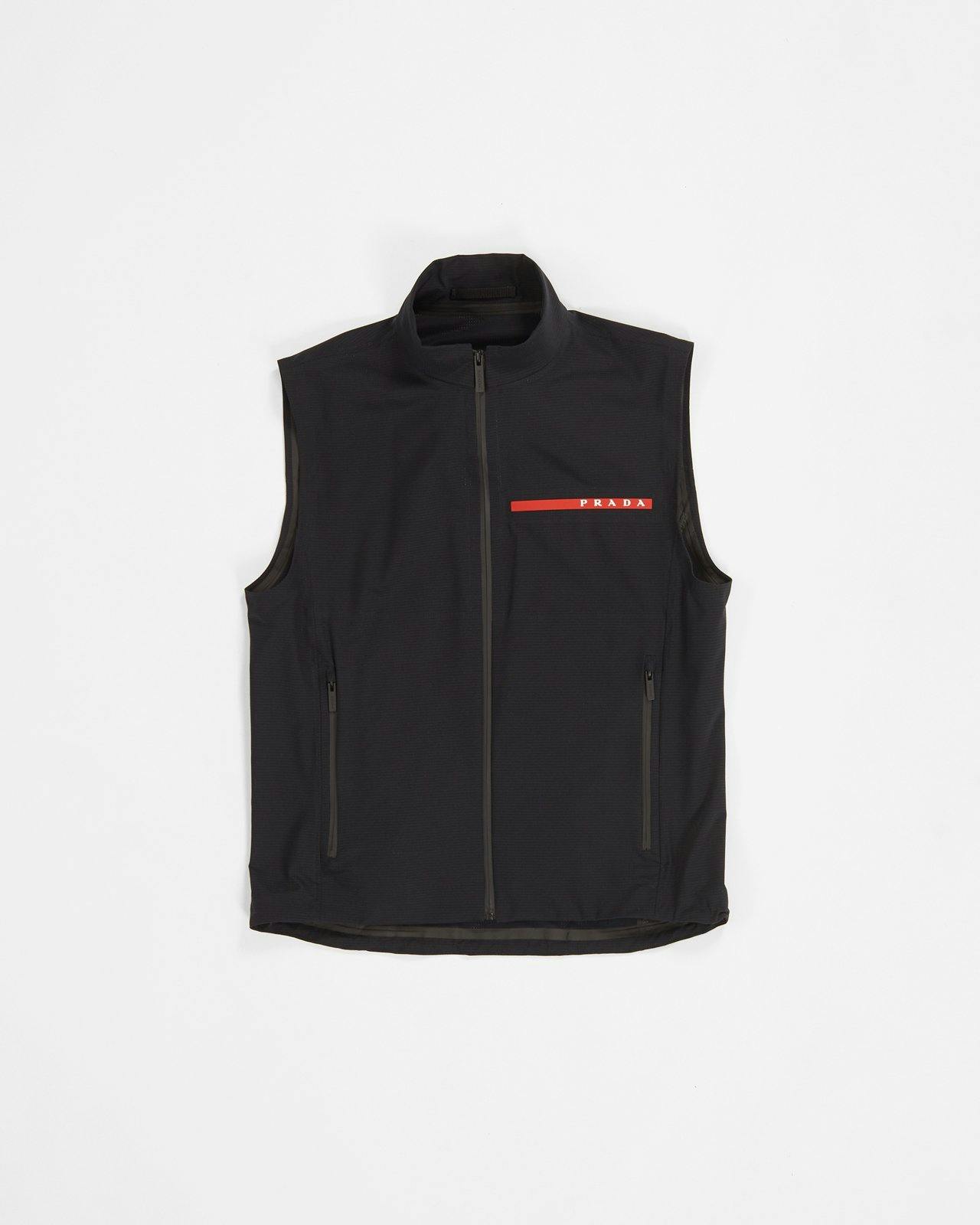 Prada - Men's Technical Vest - Clothing - Black - Image 1