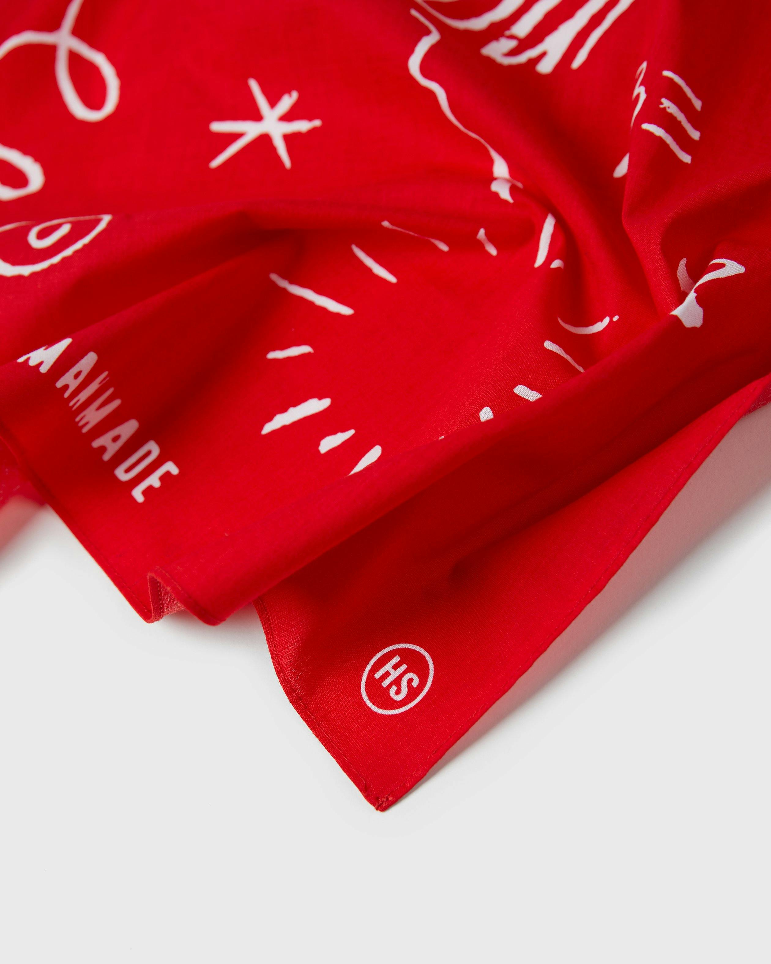 Colette Mon Amour x Human Made - Bandana Red - Accessories - Red - Image 3