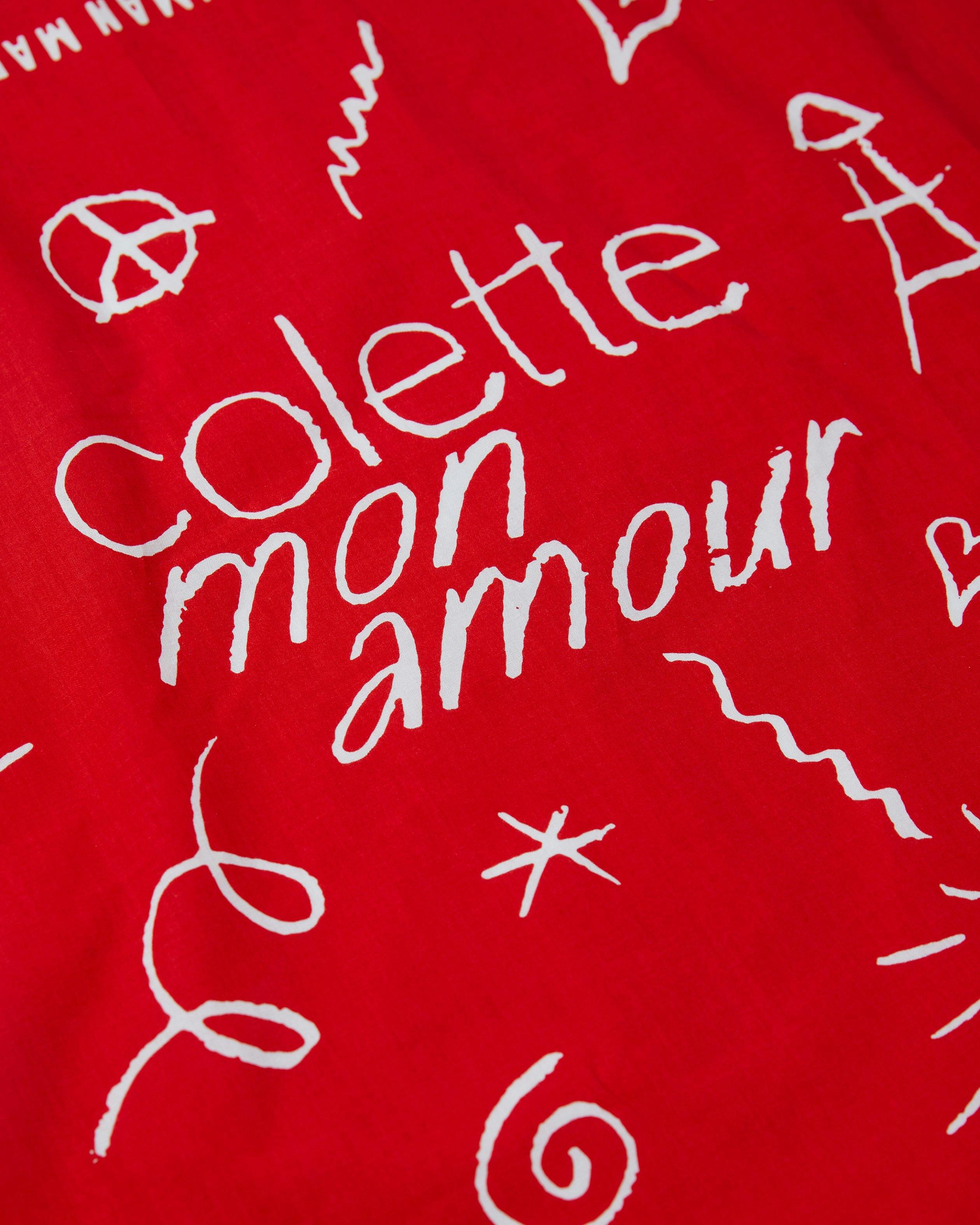 Colette Mon Amour x Human Made - Bandana Red - Accessories - Red - Image 4