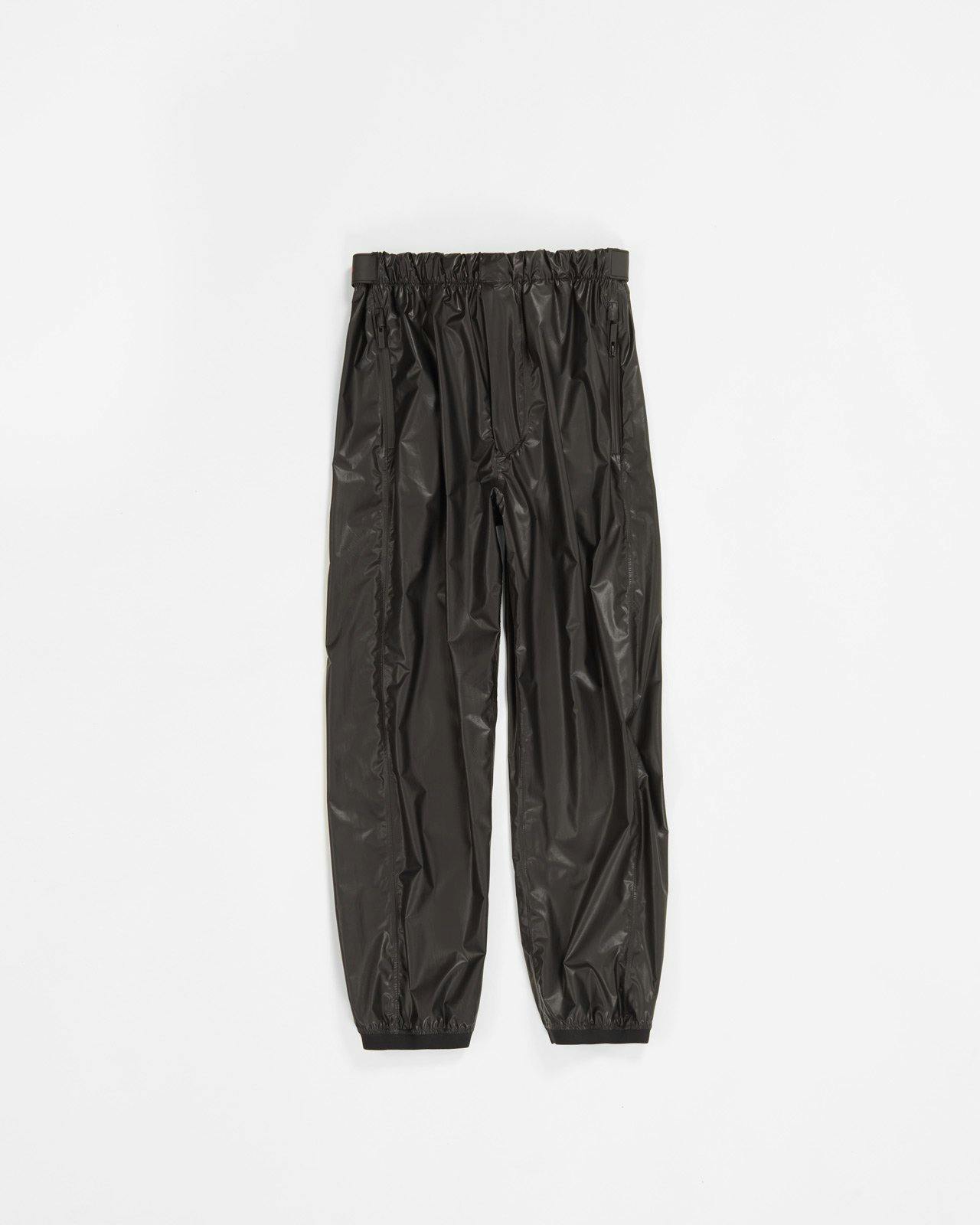 Prada - Men's Shiny Nylon Track Pants - Clothing - Black - Image 1