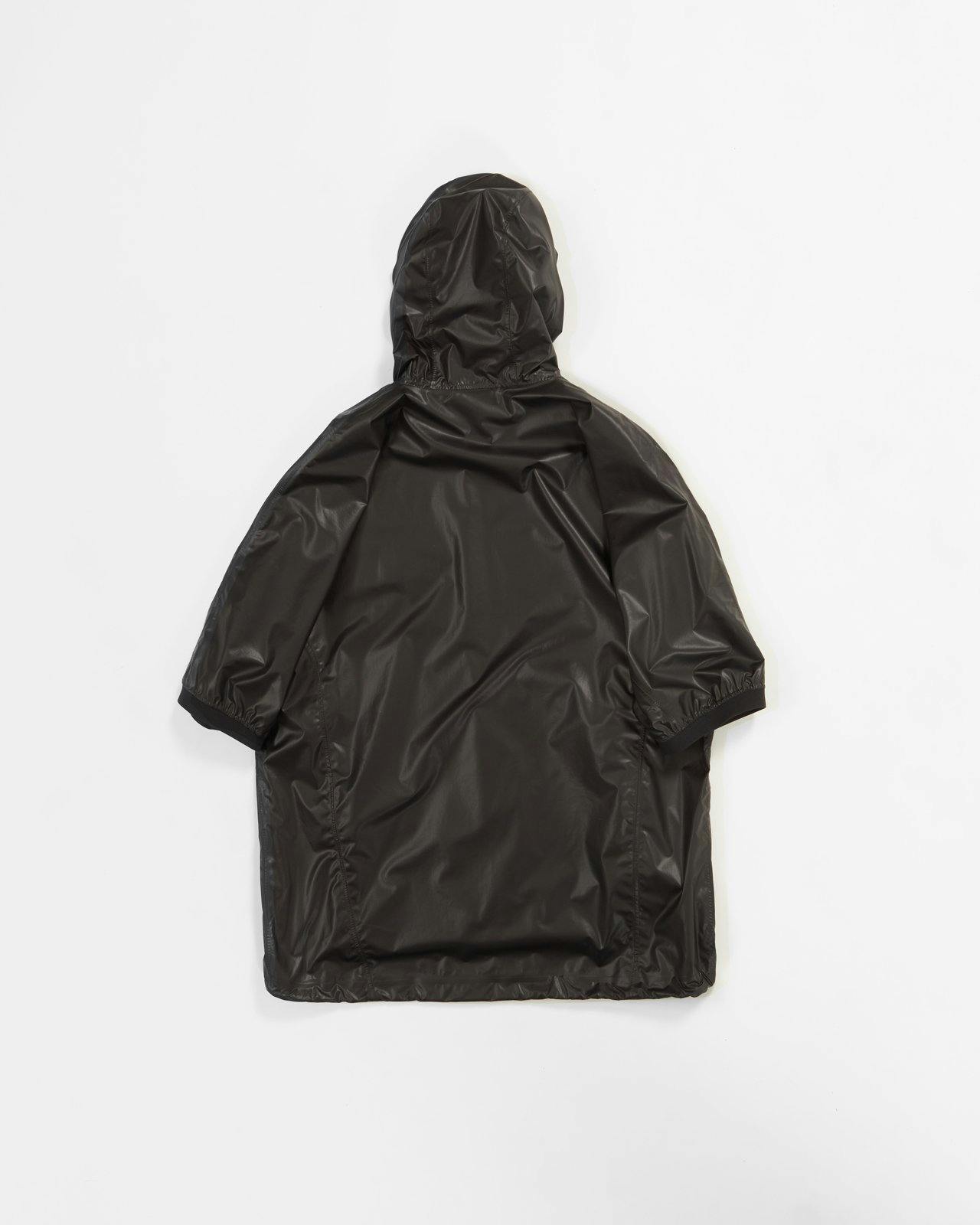 Prada - Men's Hooded Nylon Jacket (ALUMINUM) - Clothing - Brown - Image 3