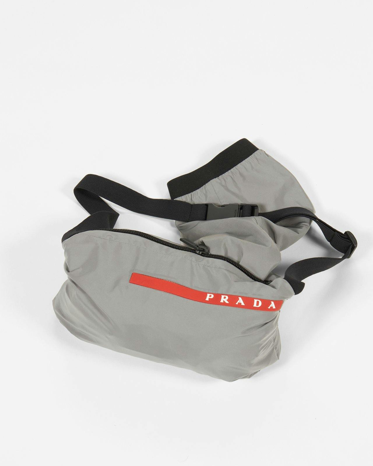 Prada - Reflective Zip Jacket - Clothing - Grey - Image 4